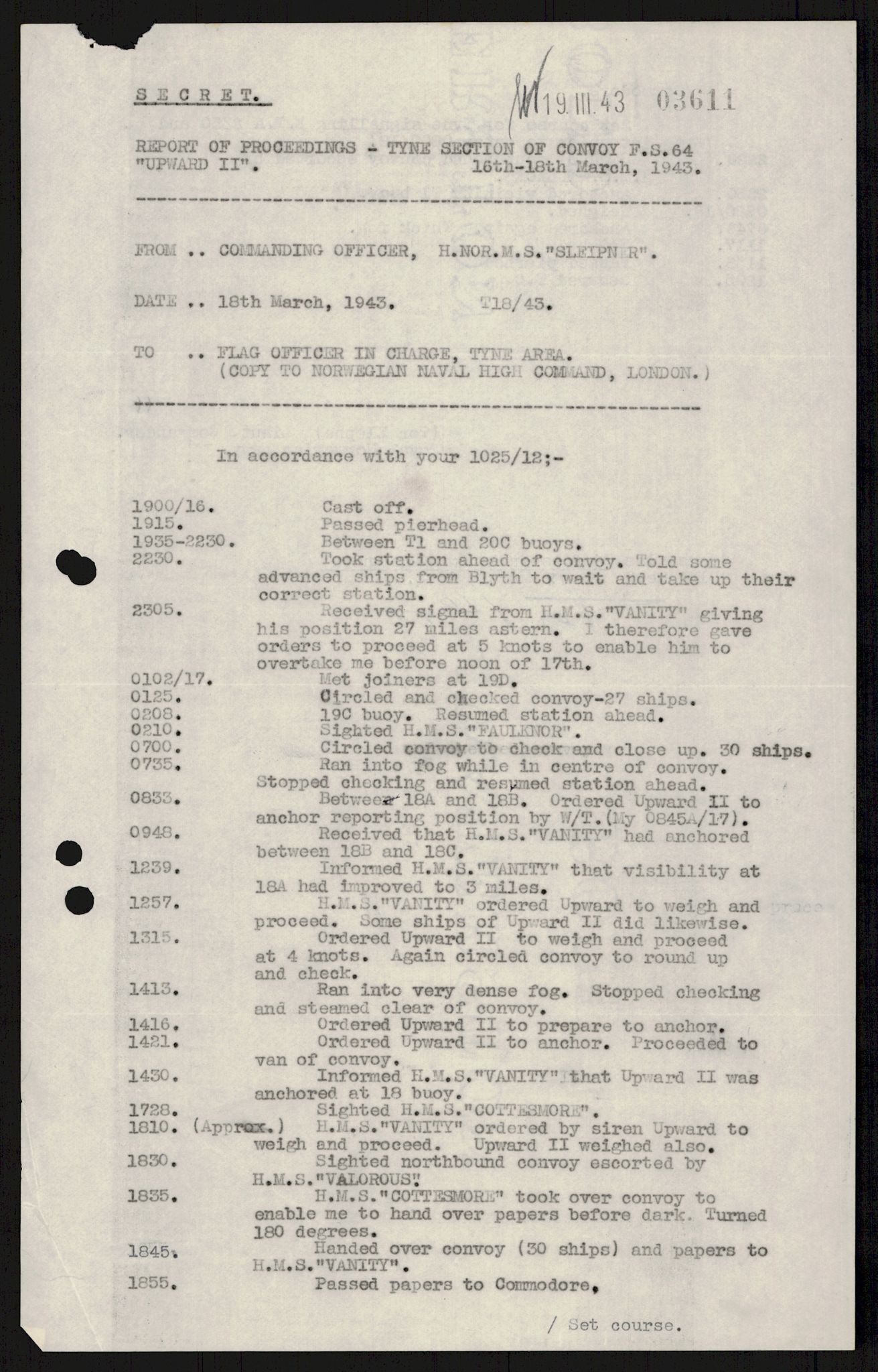 Forsvaret, Sjøforsvarets overkommando, AV/RA-RAFA-2035/D/Dc/L0193: --, 1940-1951, p. 119