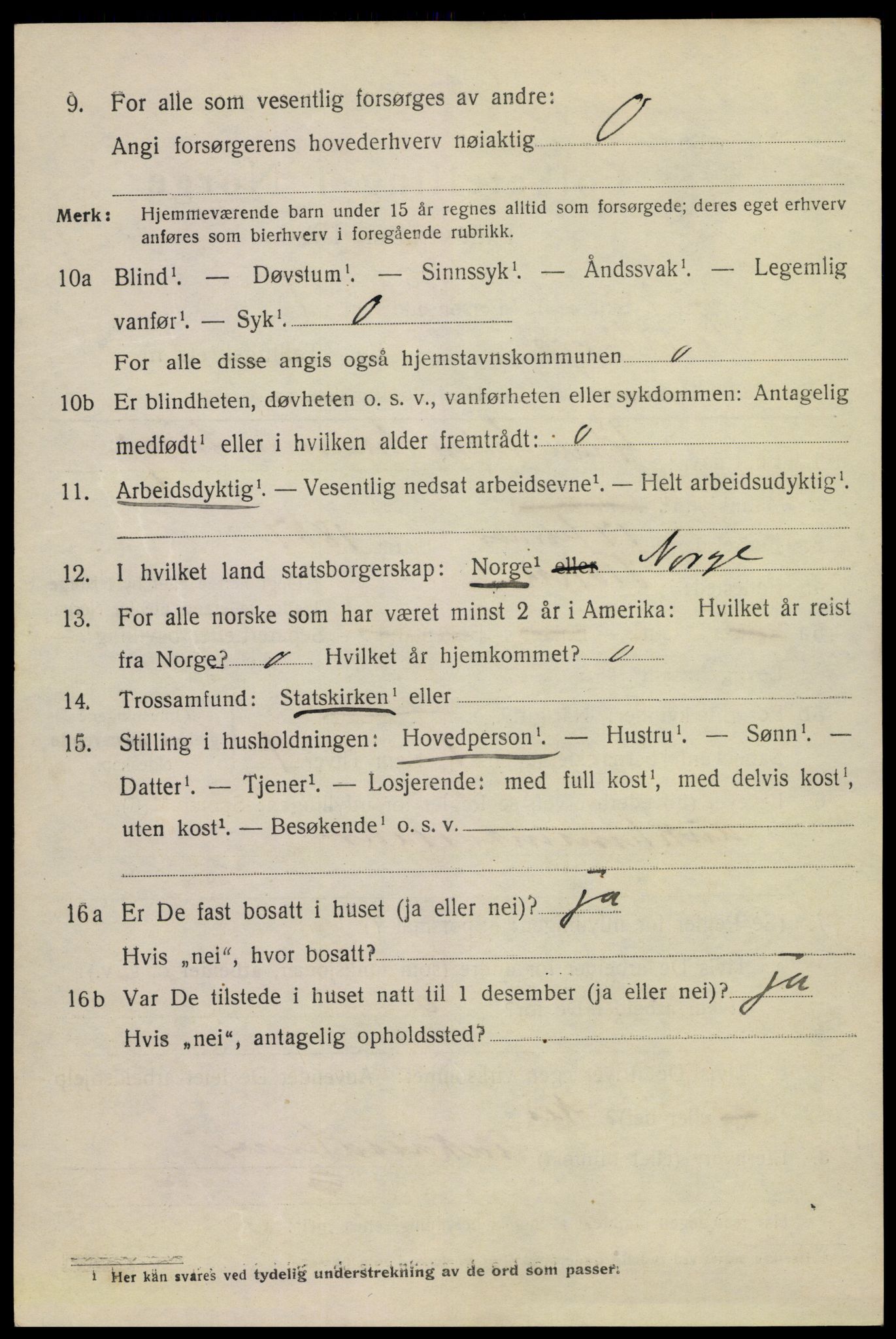 SAKO, 1920 census for Tønsberg, 1920, p. 19154