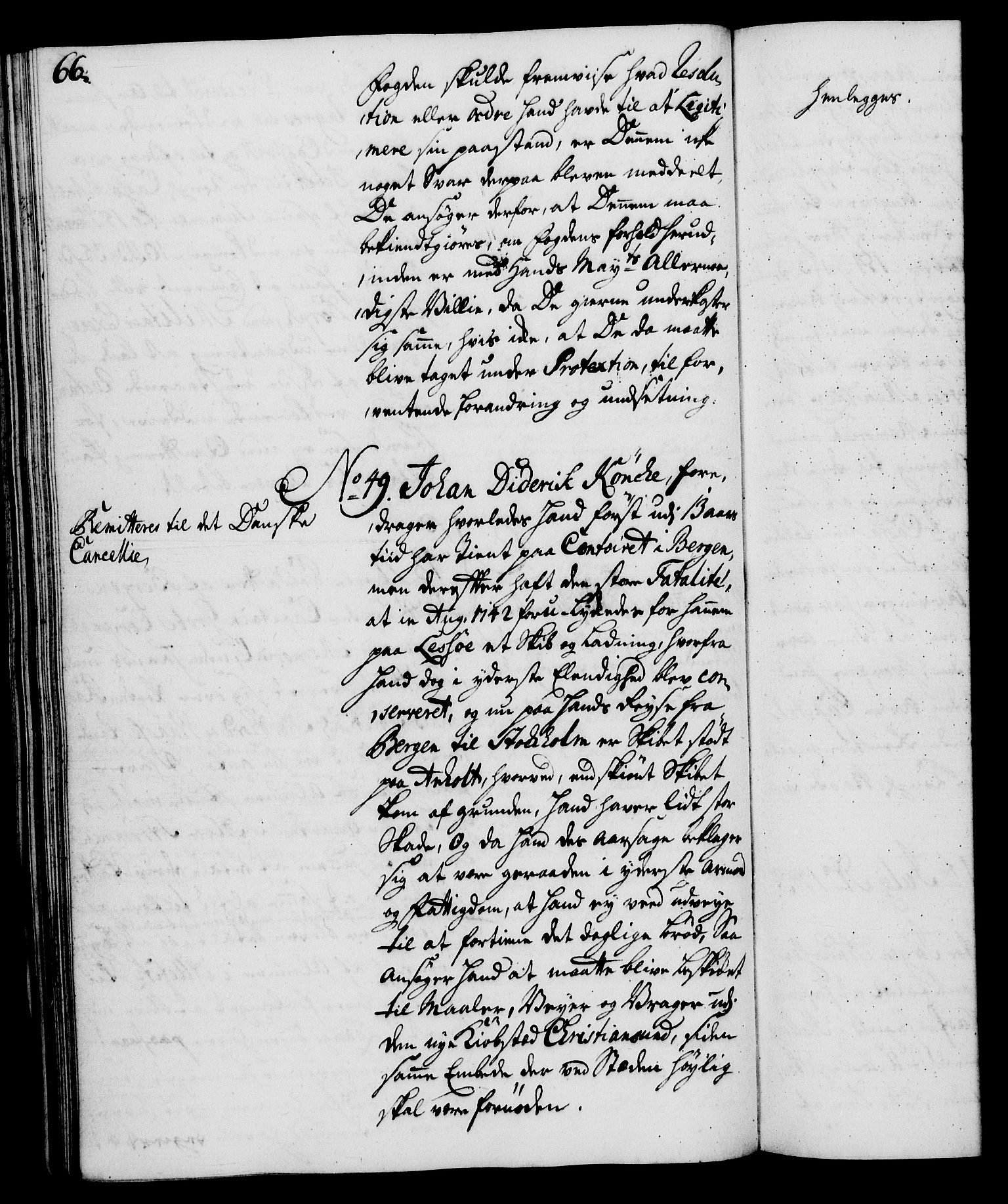 Rentekammeret, Kammerkanselliet, RA/EA-3111/G/Gh/Gha/L0025: Norsk ekstraktmemorialprotokoll (merket RK 53.70), 1743-1744, p. 66