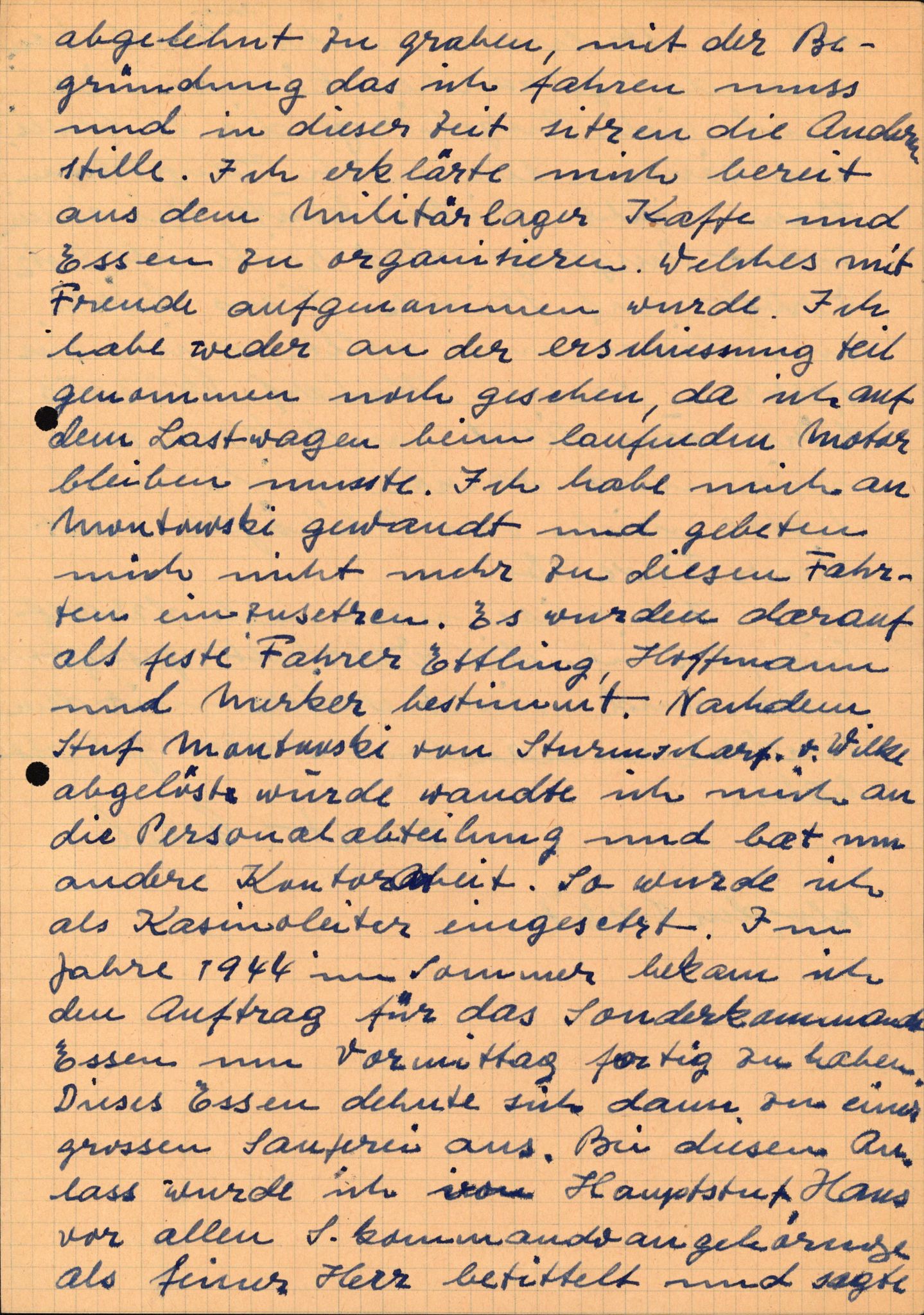 Forsvaret, Forsvarets overkommando II, AV/RA-RAFA-3915/D/Db/L0009: CI Questionaires. Tyske okkupasjonsstyrker i Norge. Tyskere., 1945-1946, p. 322