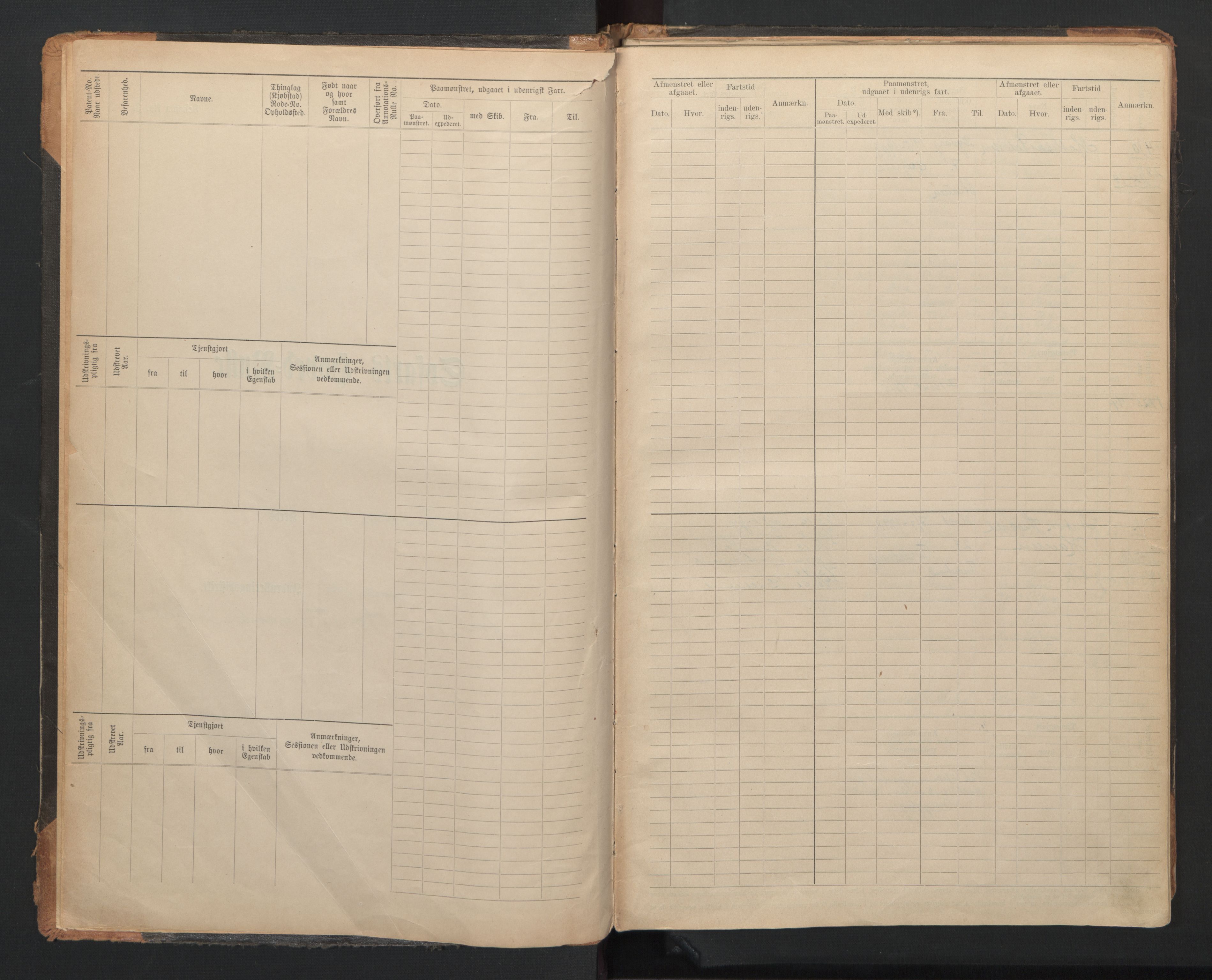 Tvedestrand mønstringskrets, SAK/2031-0011/F/Fb/L0021: Hovedrulle A nr 4410-4797, U-37, 1918-1930, p. 6