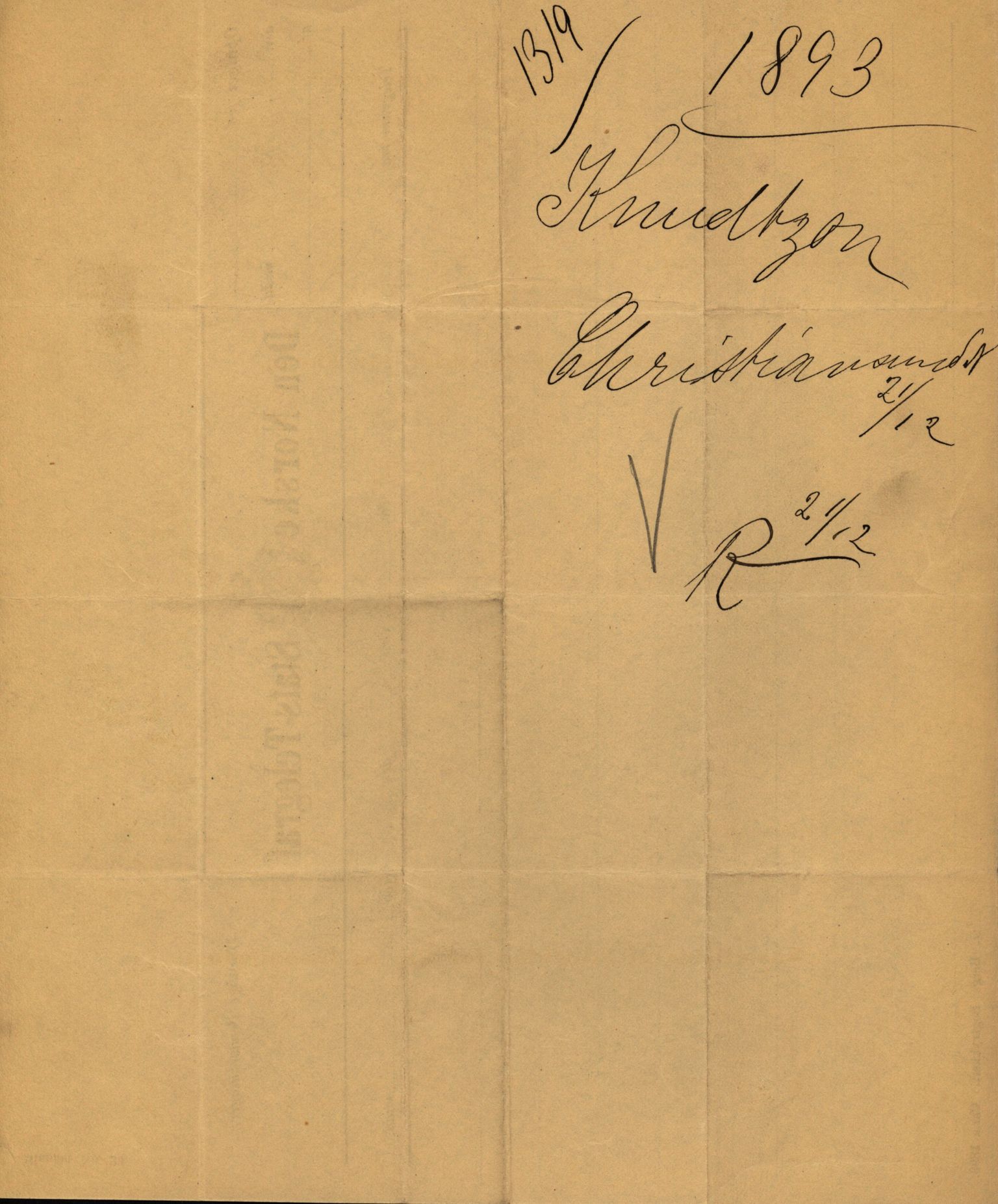 Pa 63 - Østlandske skibsassuranceforening, VEMU/A-1079/G/Ga/L0030/0006: Havaridokumenter / Sylvia, Stærk, Cathrine, Caroline, Glengairn, 1893, p. 39