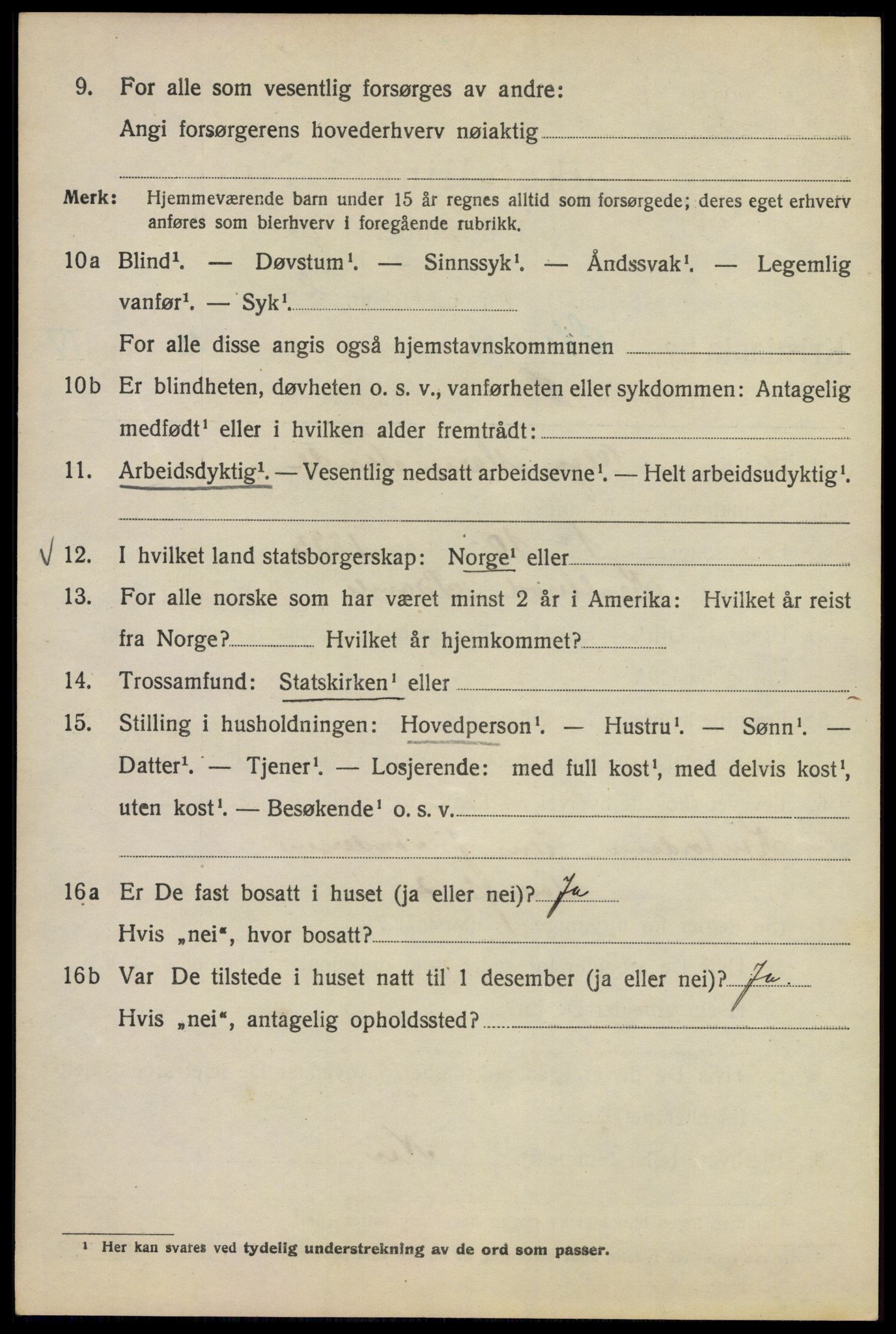 SAO, 1920 census for Kristiania, 1920, p. 539930