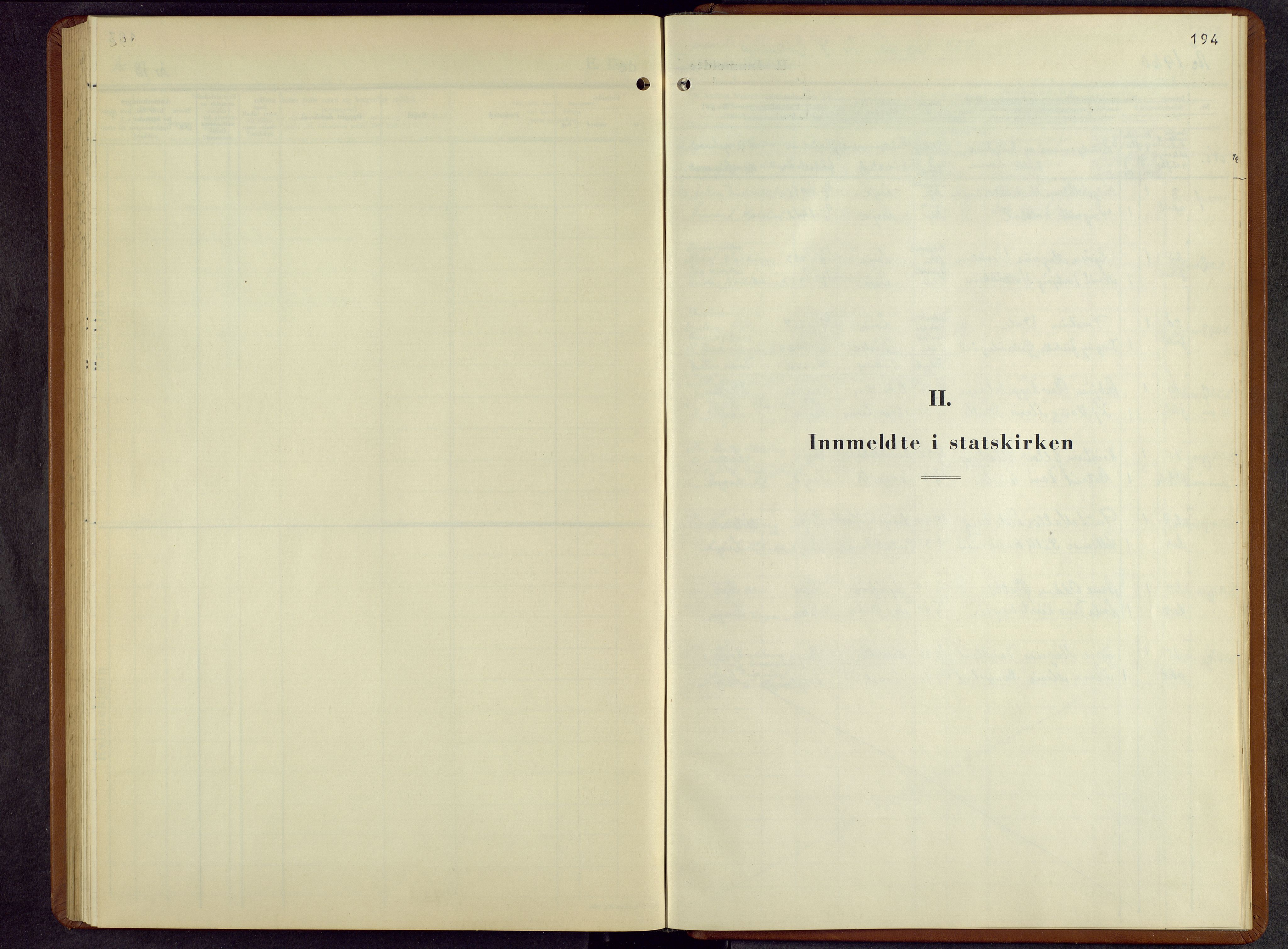 Lesja prestekontor, SAH/PREST-068/H/Ha/Hab/L0010: Parish register (copy) no. 10, 1925-1960, p. 194
