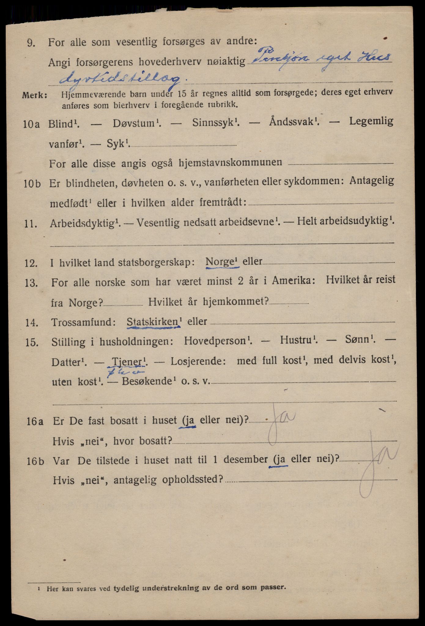 SAST, 1920 census for Haugesund, 1920, p. 33894