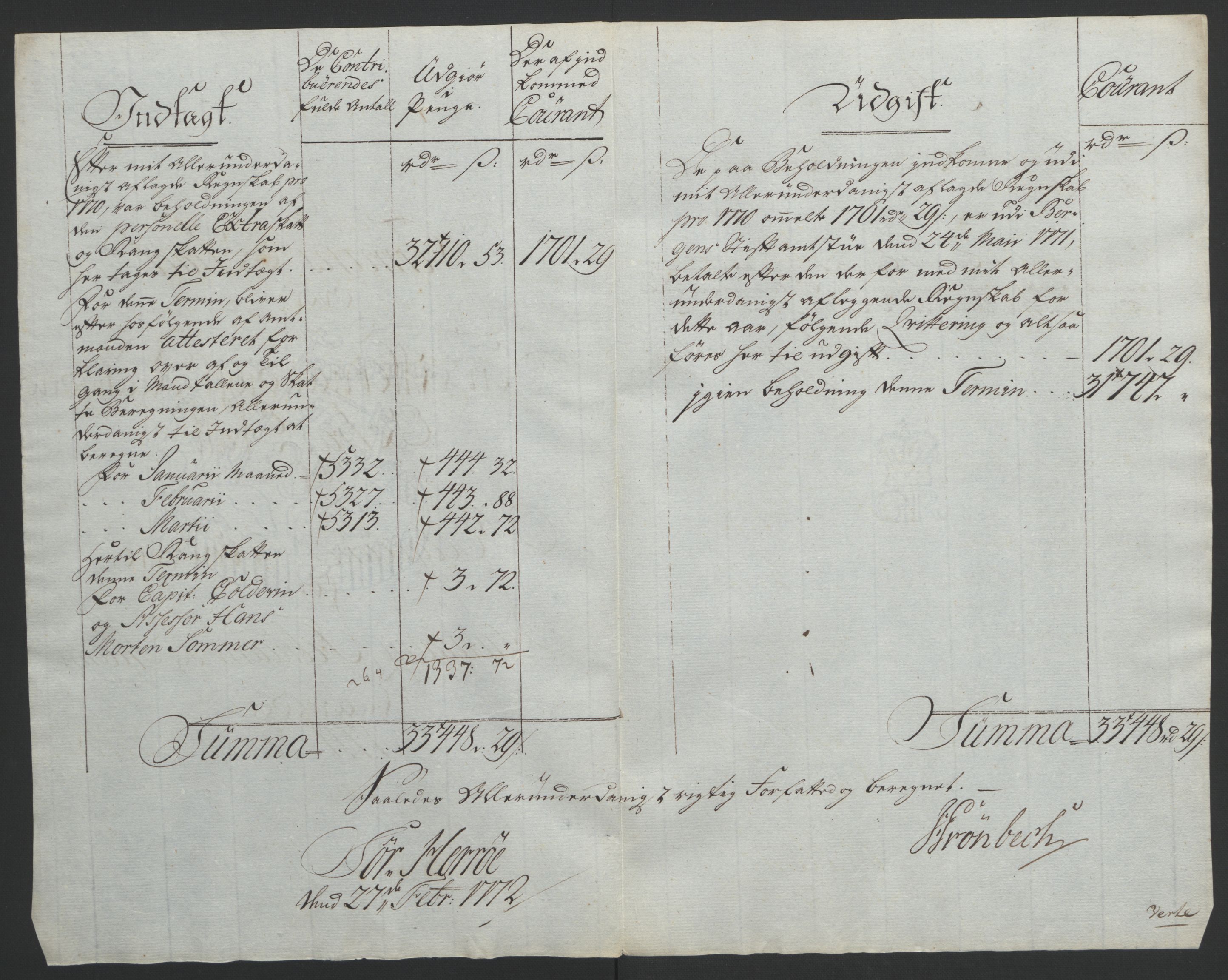 Rentekammeret inntil 1814, Reviderte regnskaper, Fogderegnskap, RA/EA-4092/R65/L4573: Ekstraskatten Helgeland, 1762-1772, p. 324