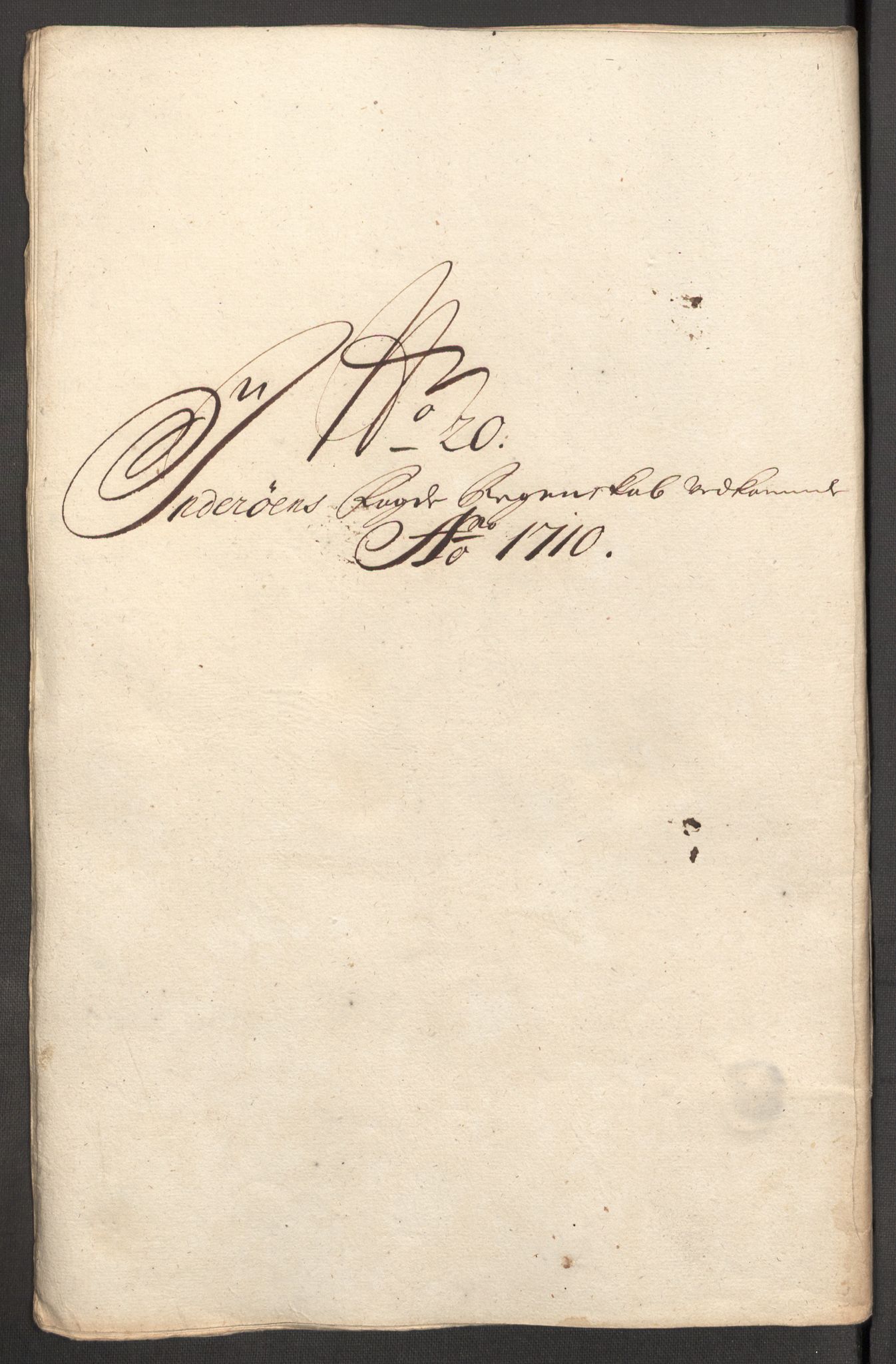 Rentekammeret inntil 1814, Reviderte regnskaper, Fogderegnskap, RA/EA-4092/R63/L4318: Fogderegnskap Inderøy, 1710, p. 214