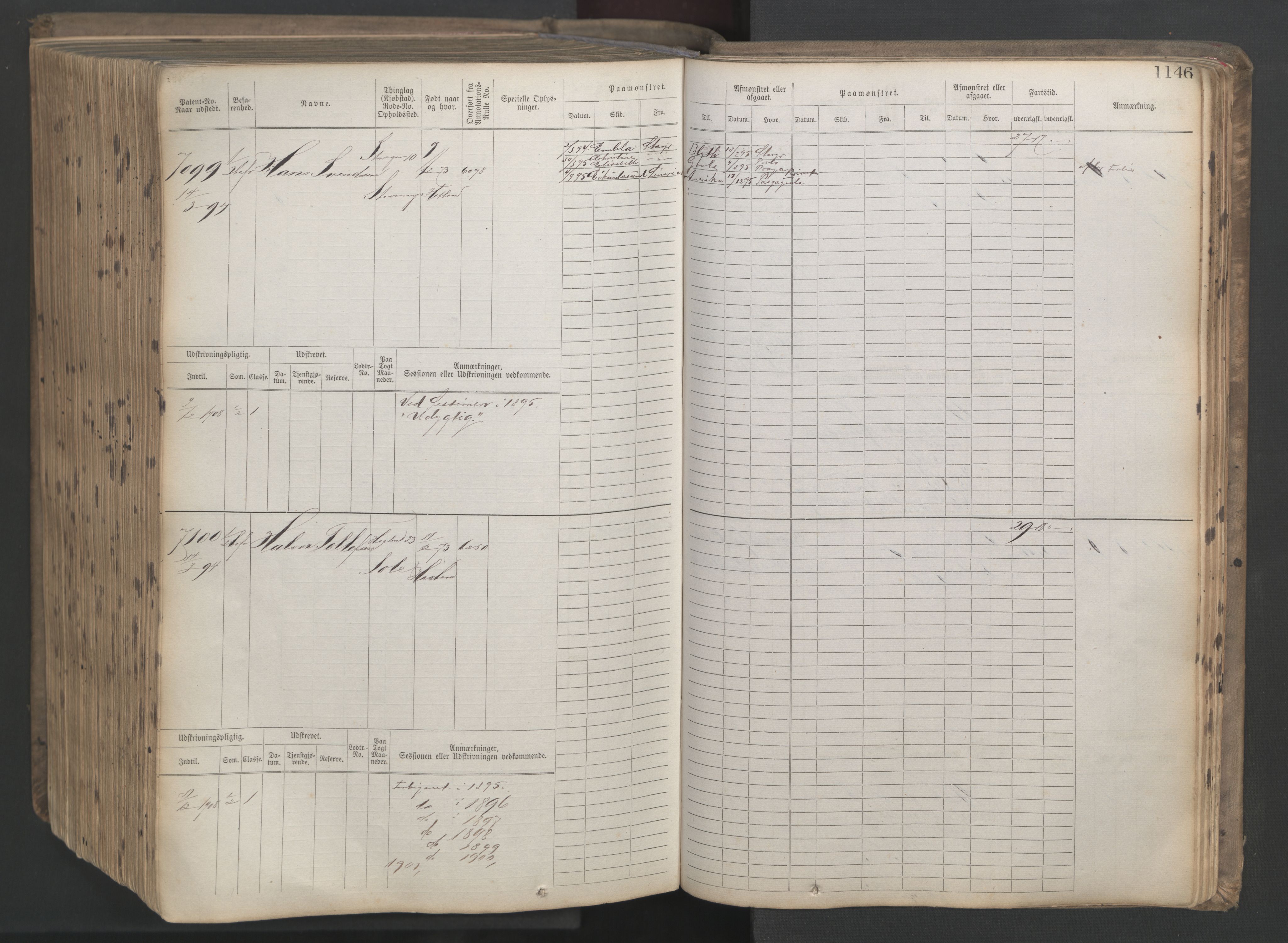 Stavanger sjømannskontor, AV/SAST-A-102006/F/Fb/Fbb/L0021: Sjøfartshovedrulle patnentnr. 6005-7204 (dublett), 1887, p. 552