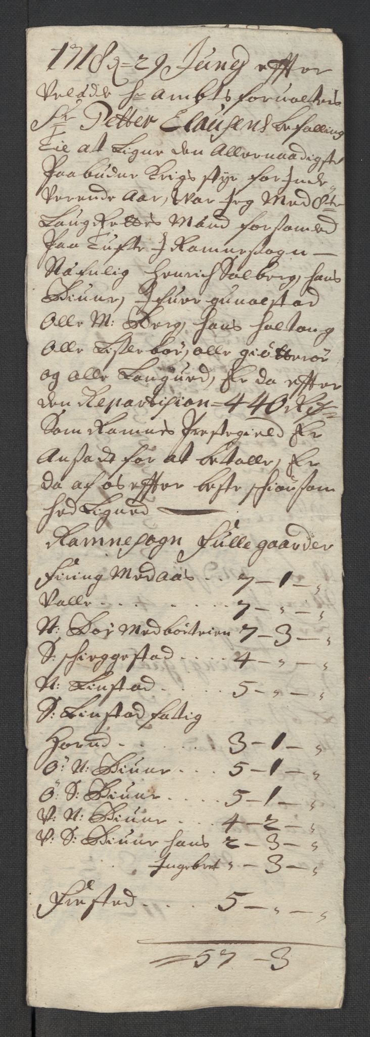 Rentekammeret inntil 1814, Reviderte regnskaper, Fogderegnskap, RA/EA-4092/R32/L1882: Fogderegnskap Jarlsberg grevskap, 1718, p. 272