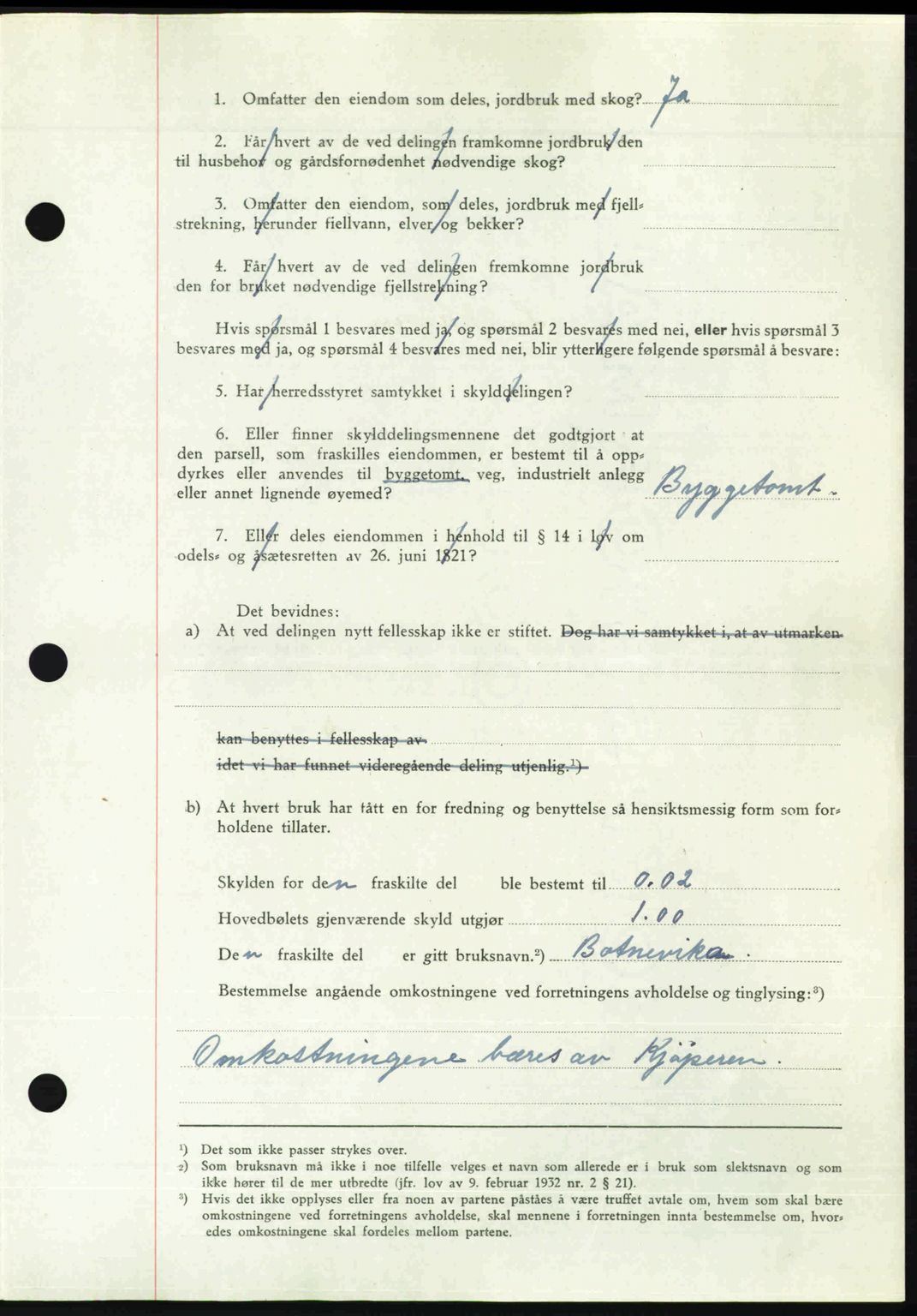 Nedenes sorenskriveri, AV/SAK-1221-0006/G/Gb/Gba/L0056: Mortgage book no. A8, 1946-1947, Diary no: : 1146/1946