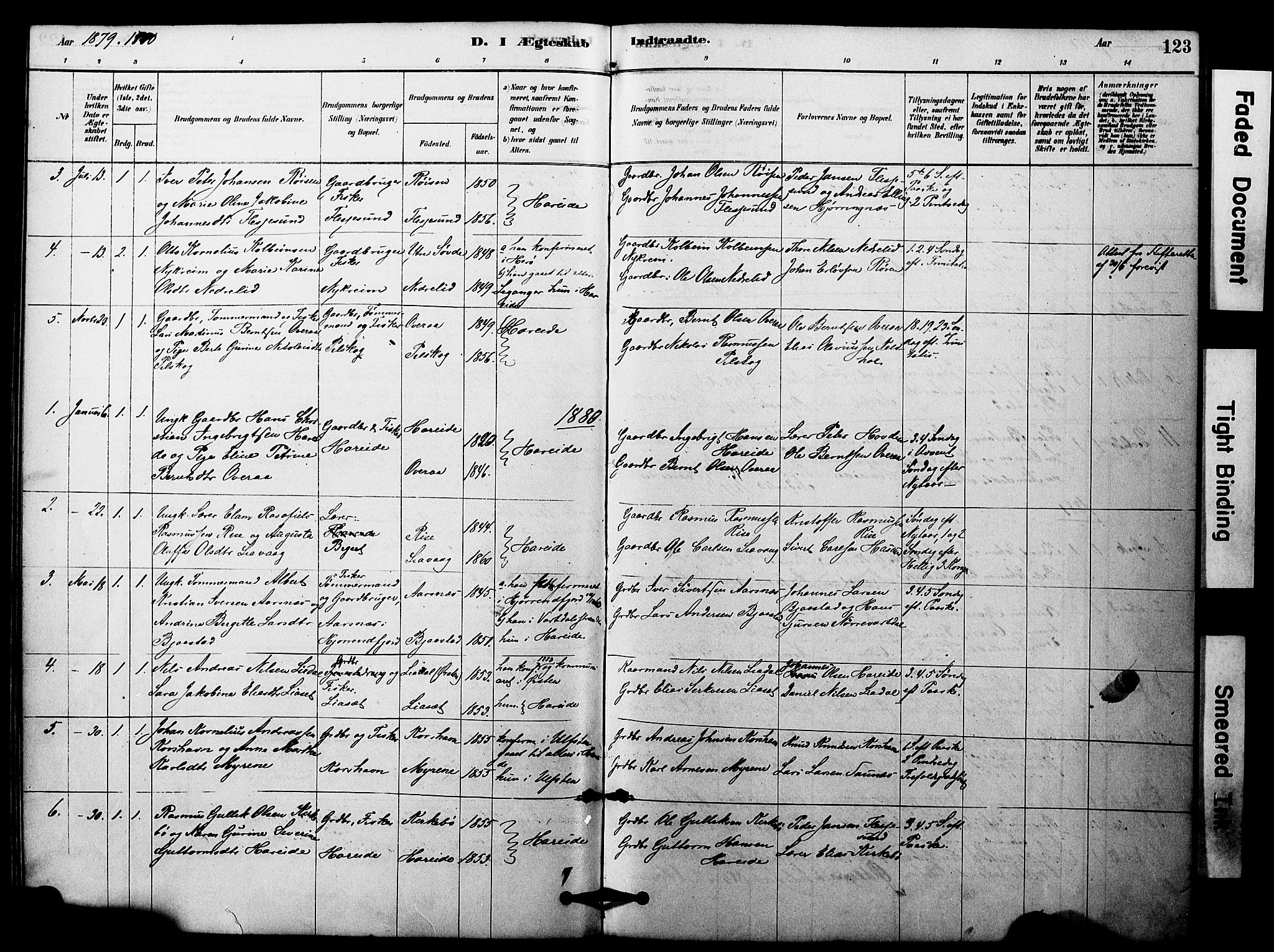 Ministerialprotokoller, klokkerbøker og fødselsregistre - Møre og Romsdal, SAT/A-1454/510/L0122: Parish register (official) no. 510A02, 1878-1897, p. 123