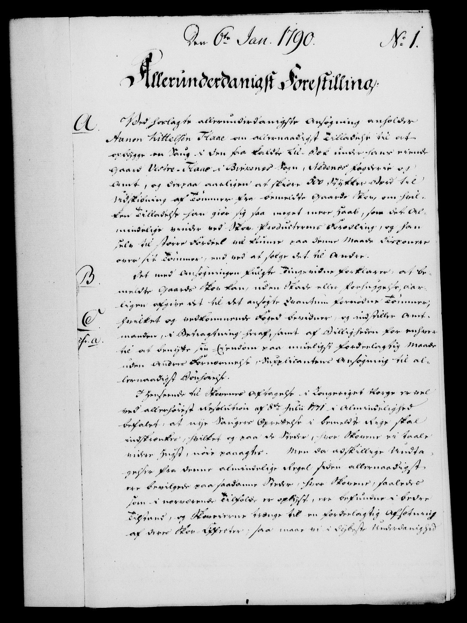 Rentekammeret, Kammerkanselliet, RA/EA-3111/G/Gf/Gfa/L0072: Norsk relasjons- og resolusjonsprotokoll (merket RK 52.72), 1790, p. 27