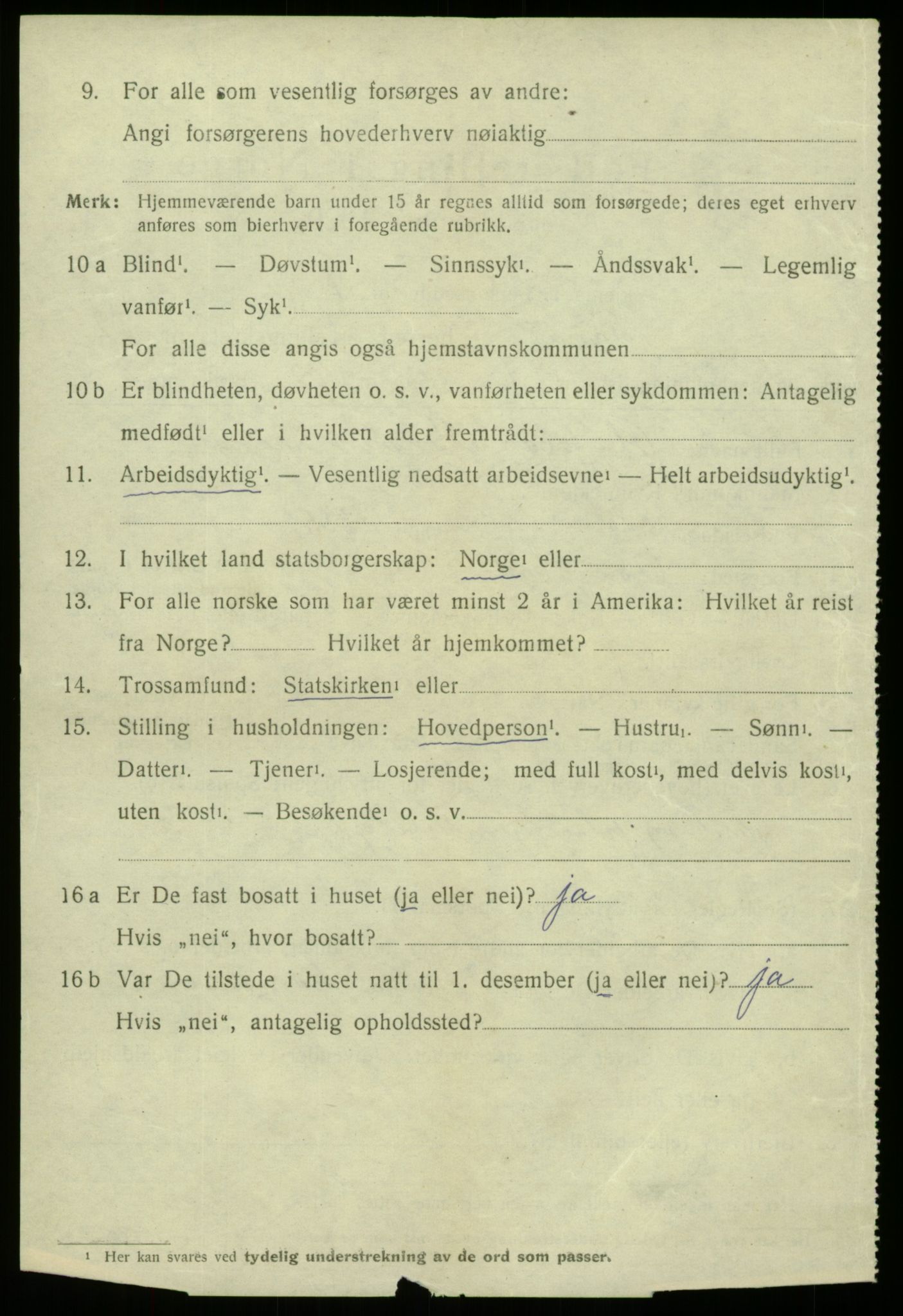 SAB, 1920 census for Fana, 1920, p. 25532