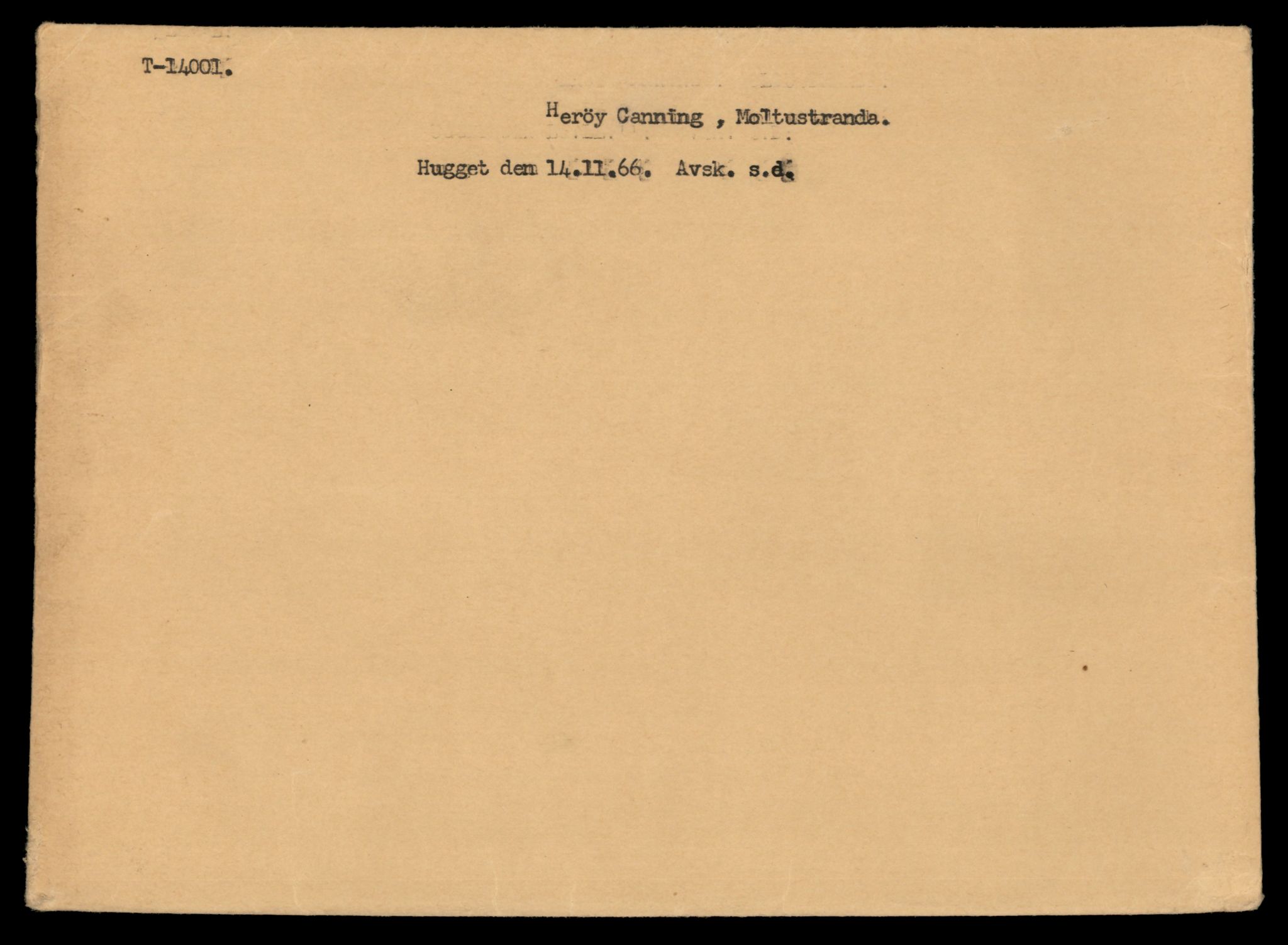 Møre og Romsdal vegkontor - Ålesund trafikkstasjon, AV/SAT-A-4099/F/Fe/L0042: Registreringskort for kjøretøy T 13906 - T 14079, 1927-1998, p. 1257