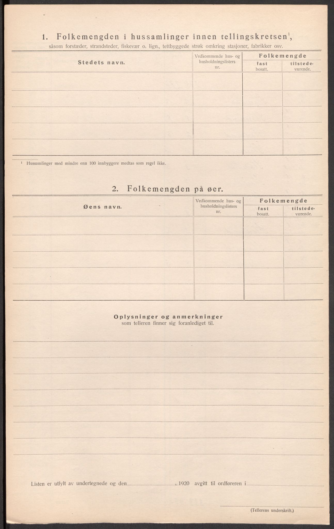 SAST, 1920 census for Torvastad, 1920, p. 44