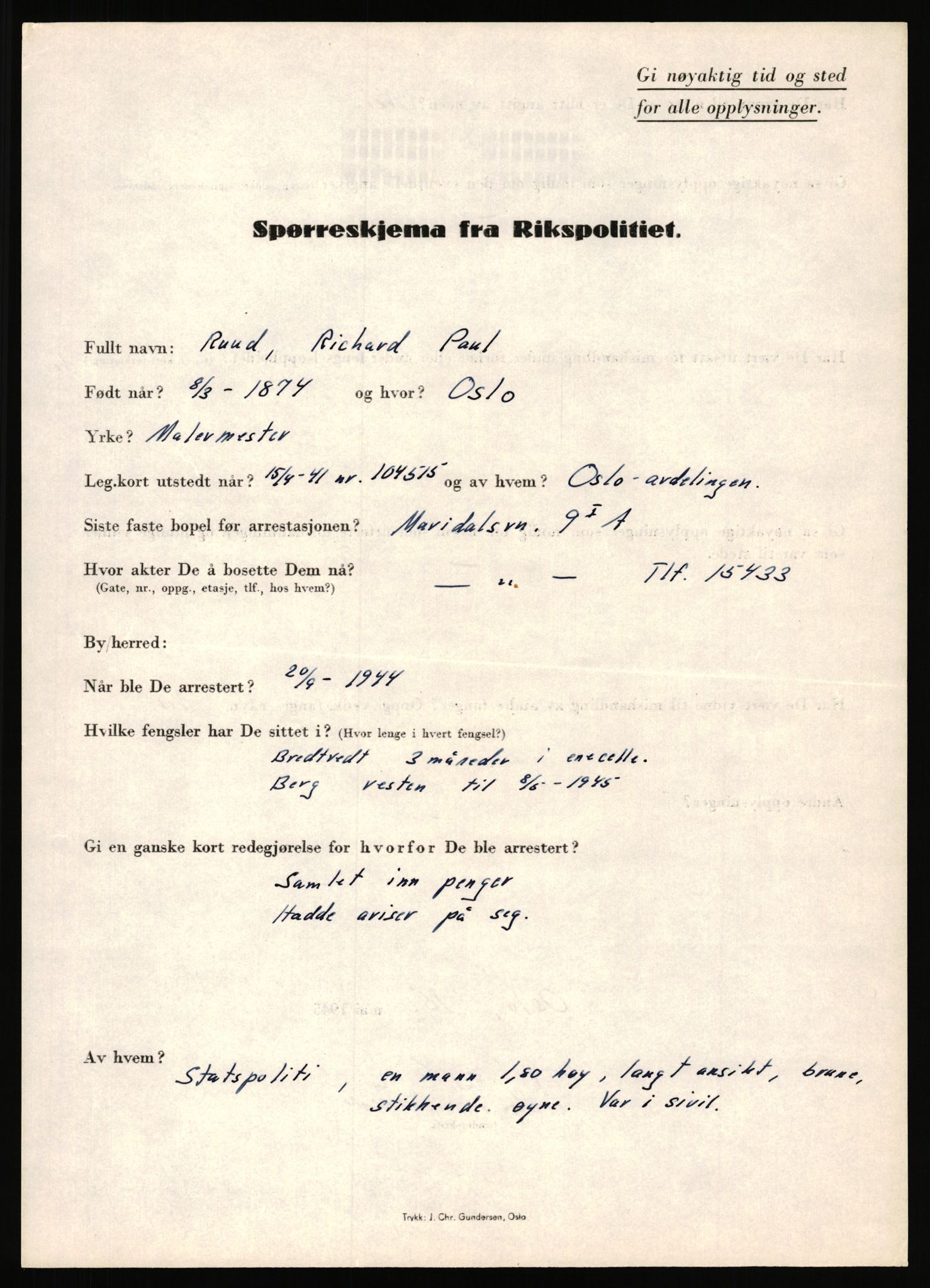 Rikspolitisjefen, AV/RA-S-1560/L/L0014: Pettersen, Aksel - Savosnick, Ernst, 1940-1945, p. 759