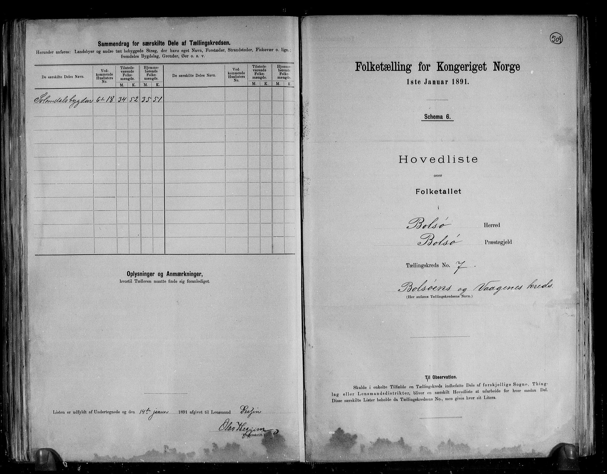 RA, 1891 census for 1544 Bolsøy, 1891, p. 28