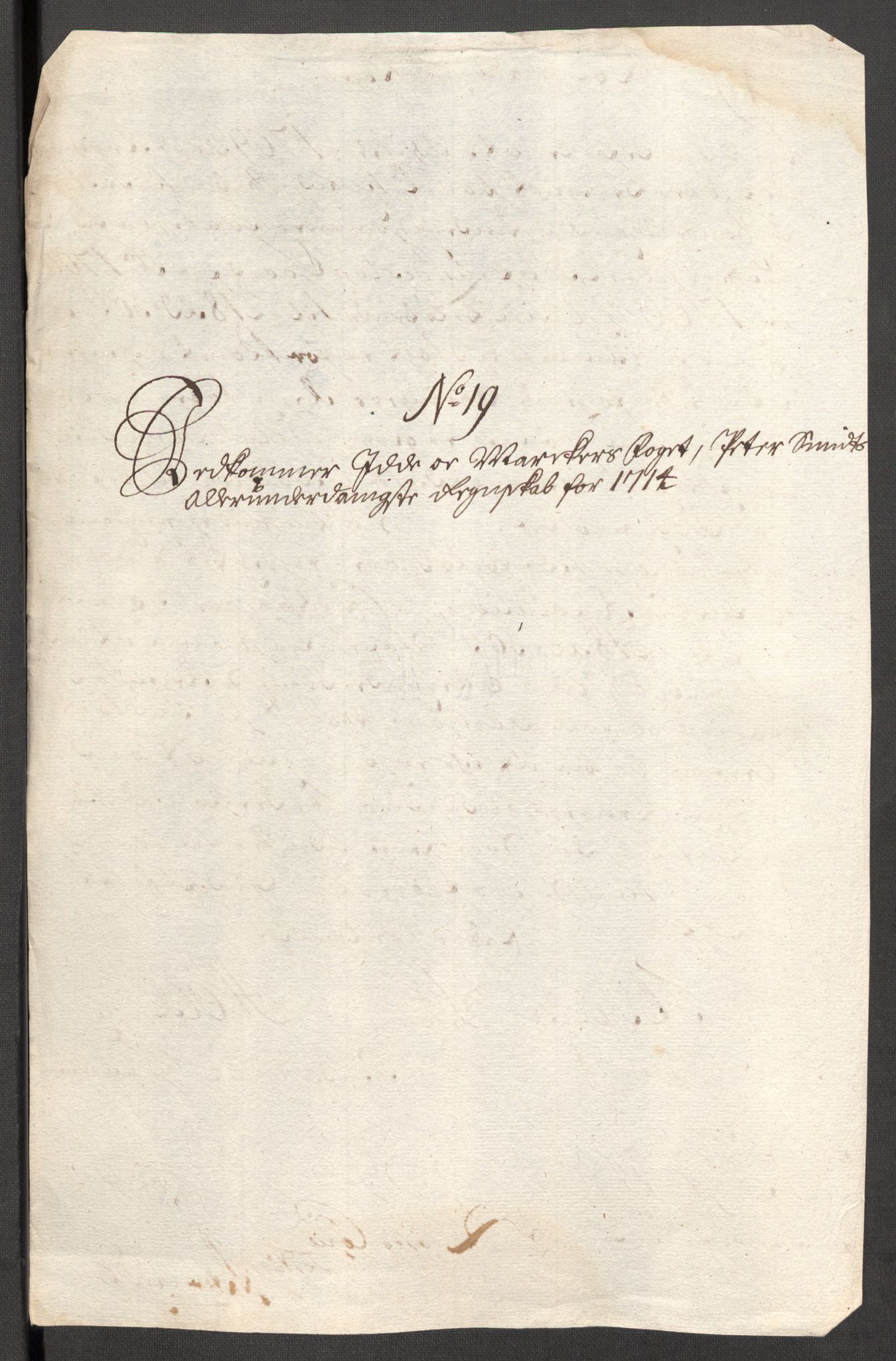 Rentekammeret inntil 1814, Reviderte regnskaper, Fogderegnskap, AV/RA-EA-4092/R01/L0022: Fogderegnskap Idd og Marker, 1713-1714, p. 403