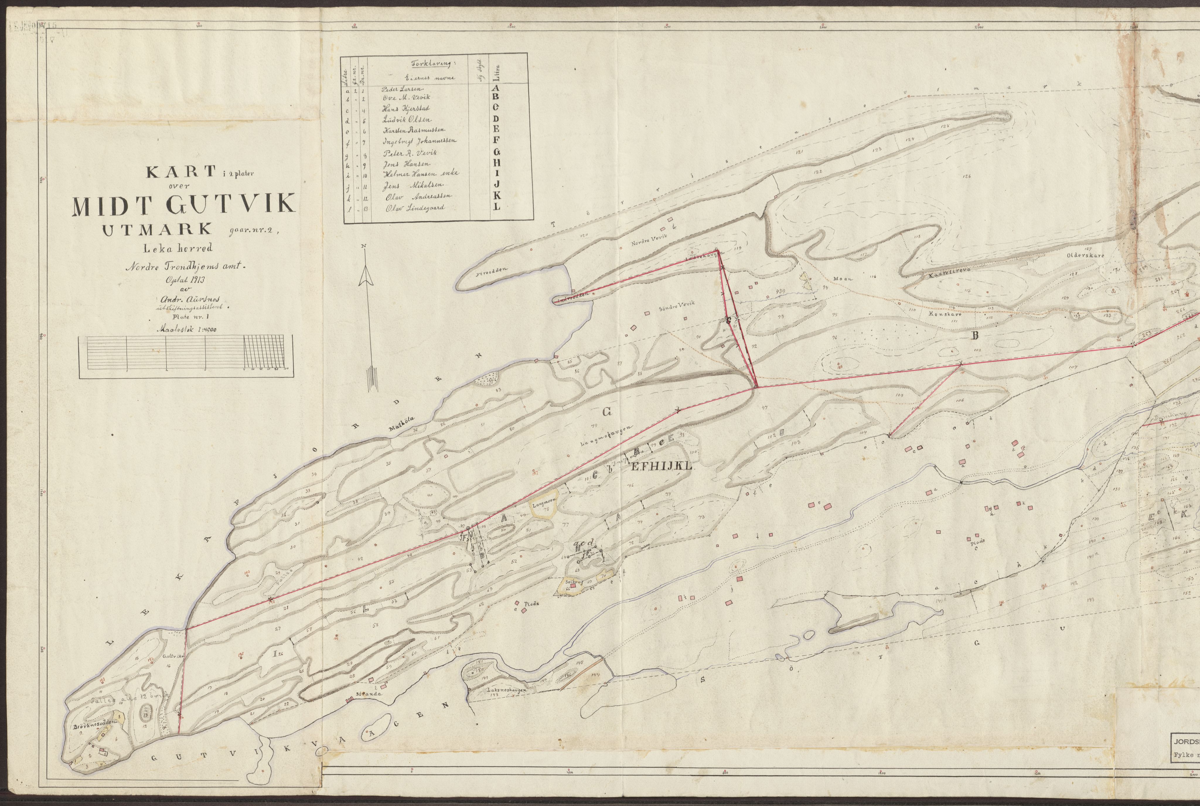 Jordskifteverkets kartarkiv, AV/RA-S-3929/T, 1859-1988, p. 746