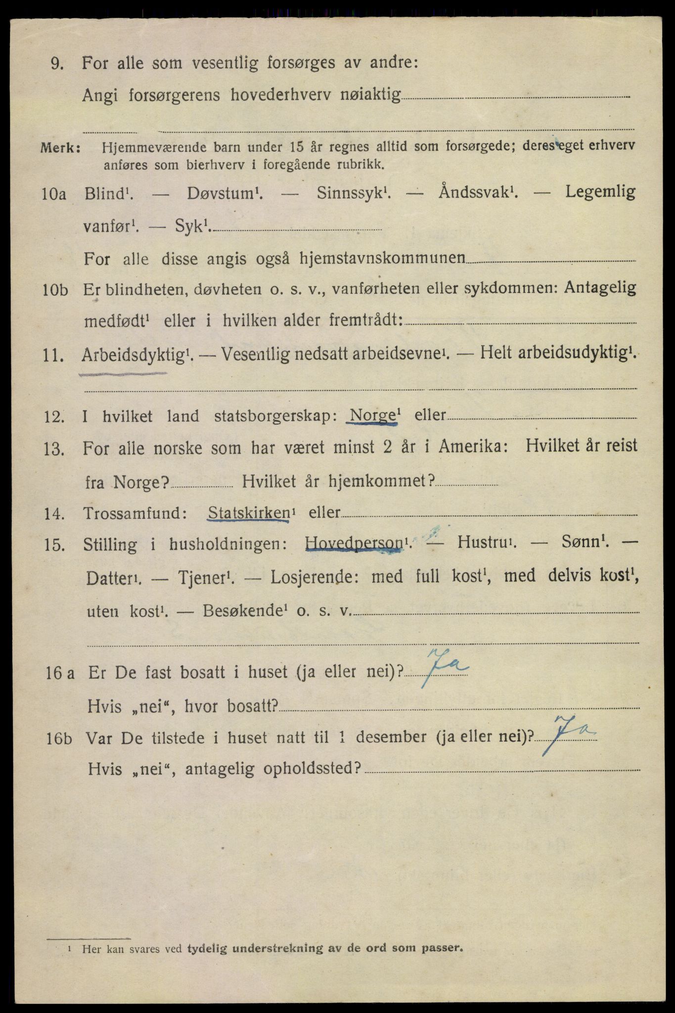 SAKO, 1920 census for Hedrum, 1920, p. 10820