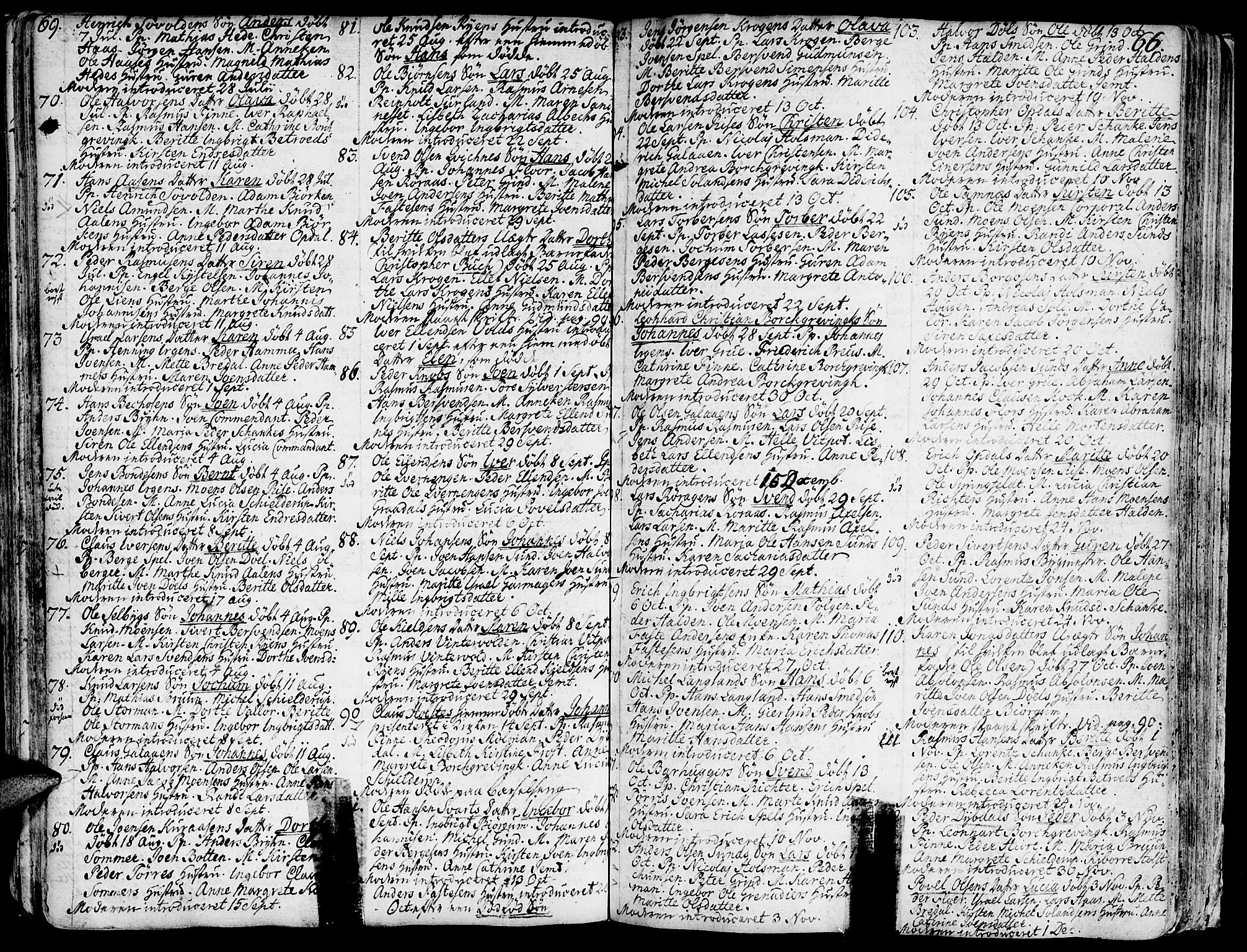 Ministerialprotokoller, klokkerbøker og fødselsregistre - Sør-Trøndelag, SAT/A-1456/681/L0925: Parish register (official) no. 681A03, 1727-1766, p. 66