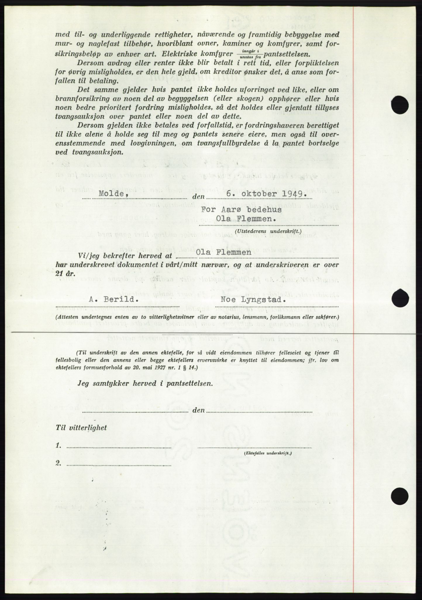 Romsdal sorenskriveri, AV/SAT-A-4149/1/2/2C: Mortgage book no. B5, 1949-1950, Diary no: : 570/1950