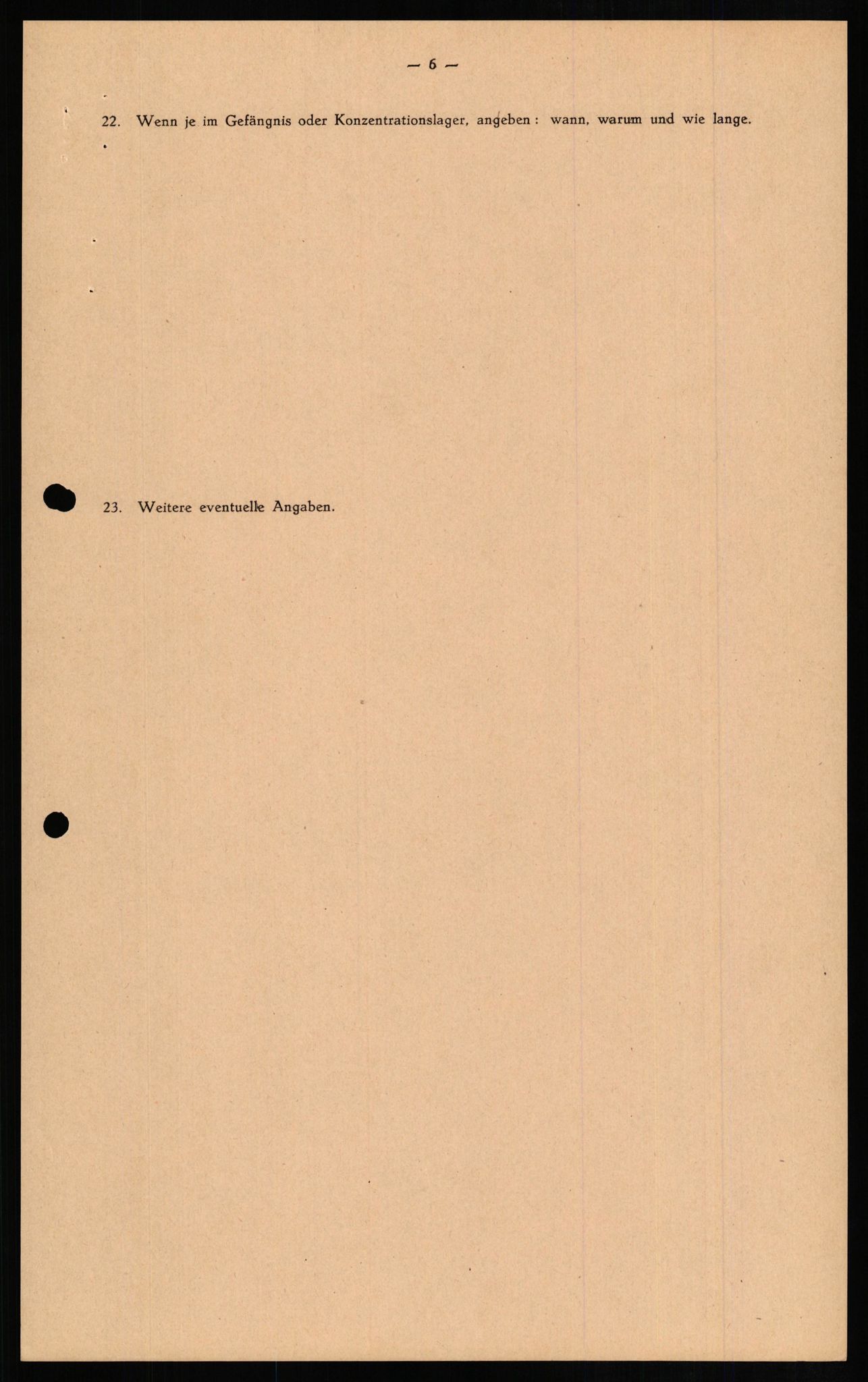 Forsvaret, Forsvarets overkommando II, AV/RA-RAFA-3915/D/Db/L0013: CI Questionaires. Tyske okkupasjonsstyrker i Norge. Tyskere., 1945-1946, p. 467