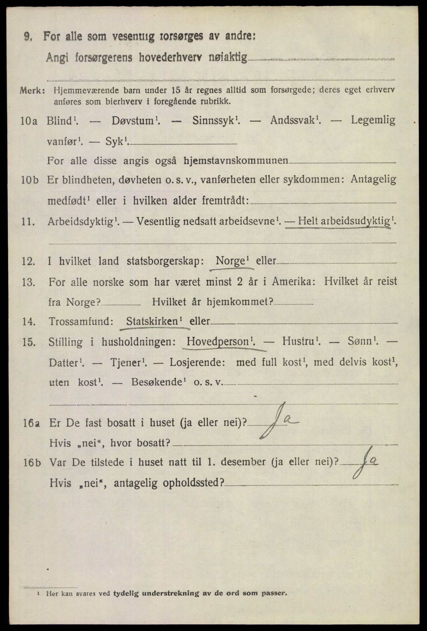 SAKO, 1920 census for Ytre Sandsvær, 1920, p. 2085