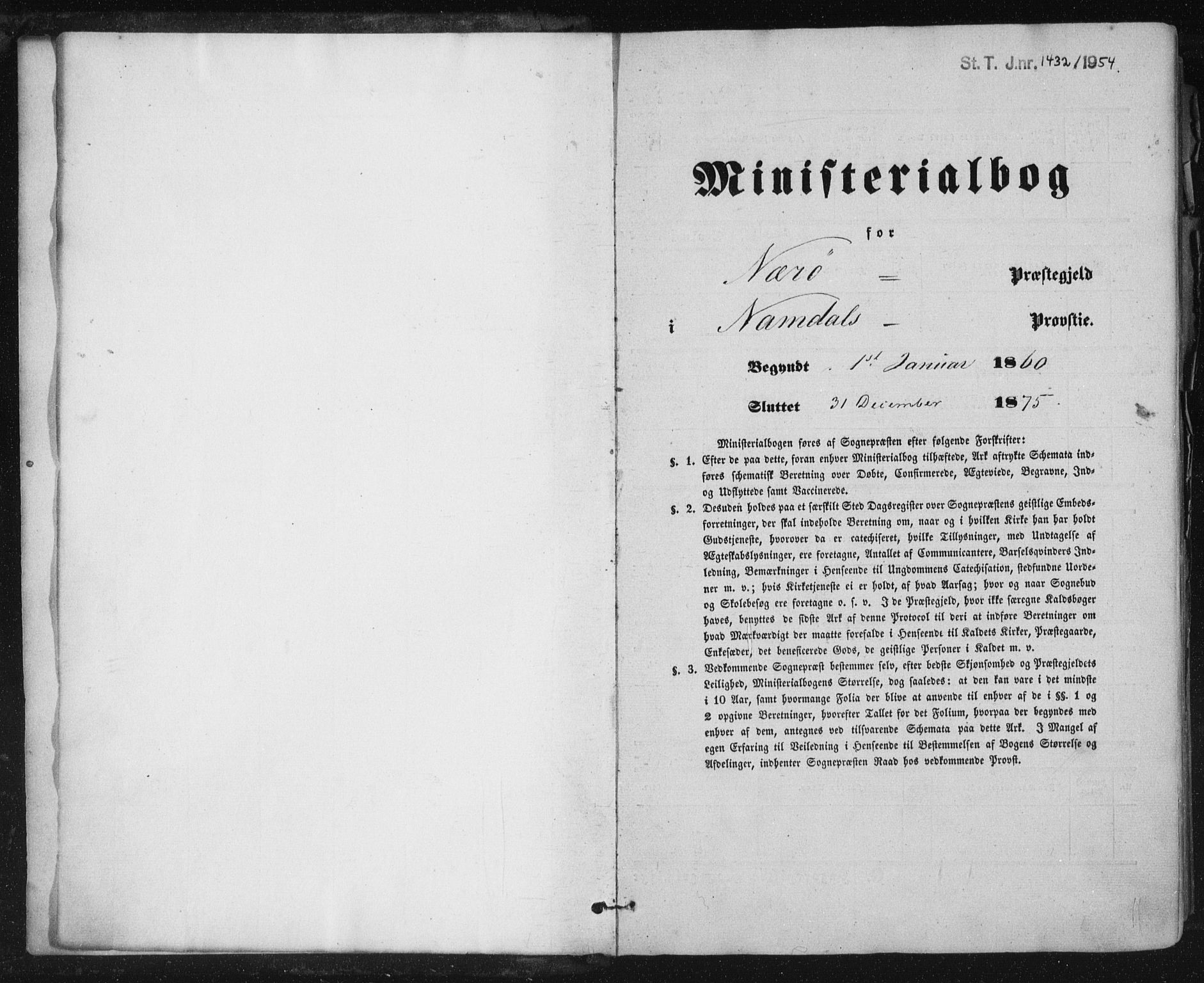 Ministerialprotokoller, klokkerbøker og fødselsregistre - Nord-Trøndelag, SAT/A-1458/784/L0670: Parish register (official) no. 784A05, 1860-1876