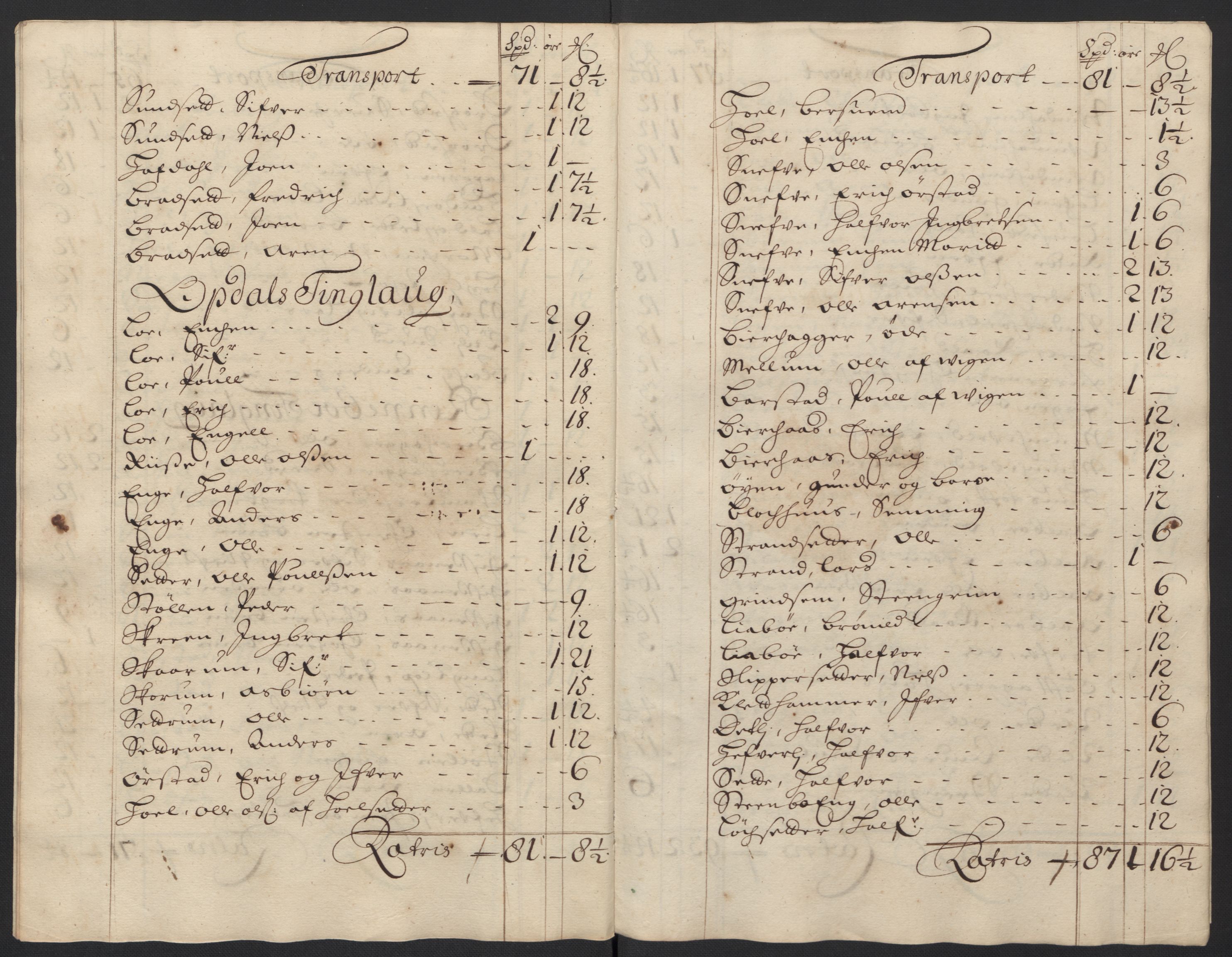 Rentekammeret inntil 1814, Reviderte regnskaper, Fogderegnskap, RA/EA-4092/R60/L3948: Fogderegnskap Orkdal og Gauldal, 1698, p. 173