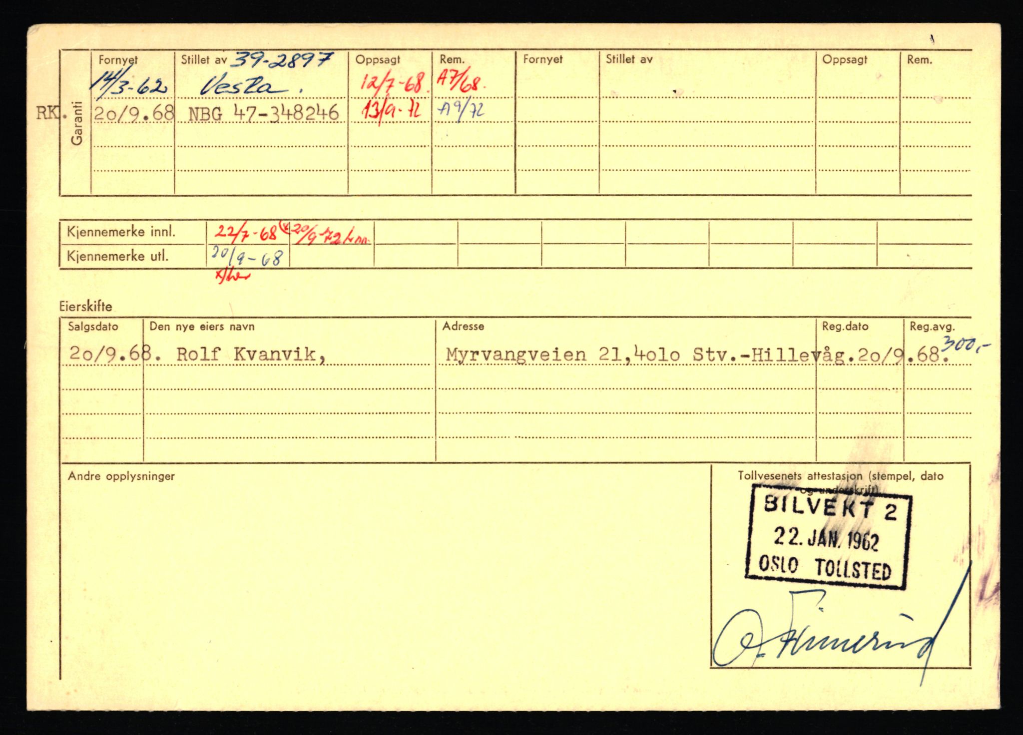 Stavanger trafikkstasjon, AV/SAST-A-101942/0/F/L0071: L-80500 - L-82199, 1930-1971, p. 1678