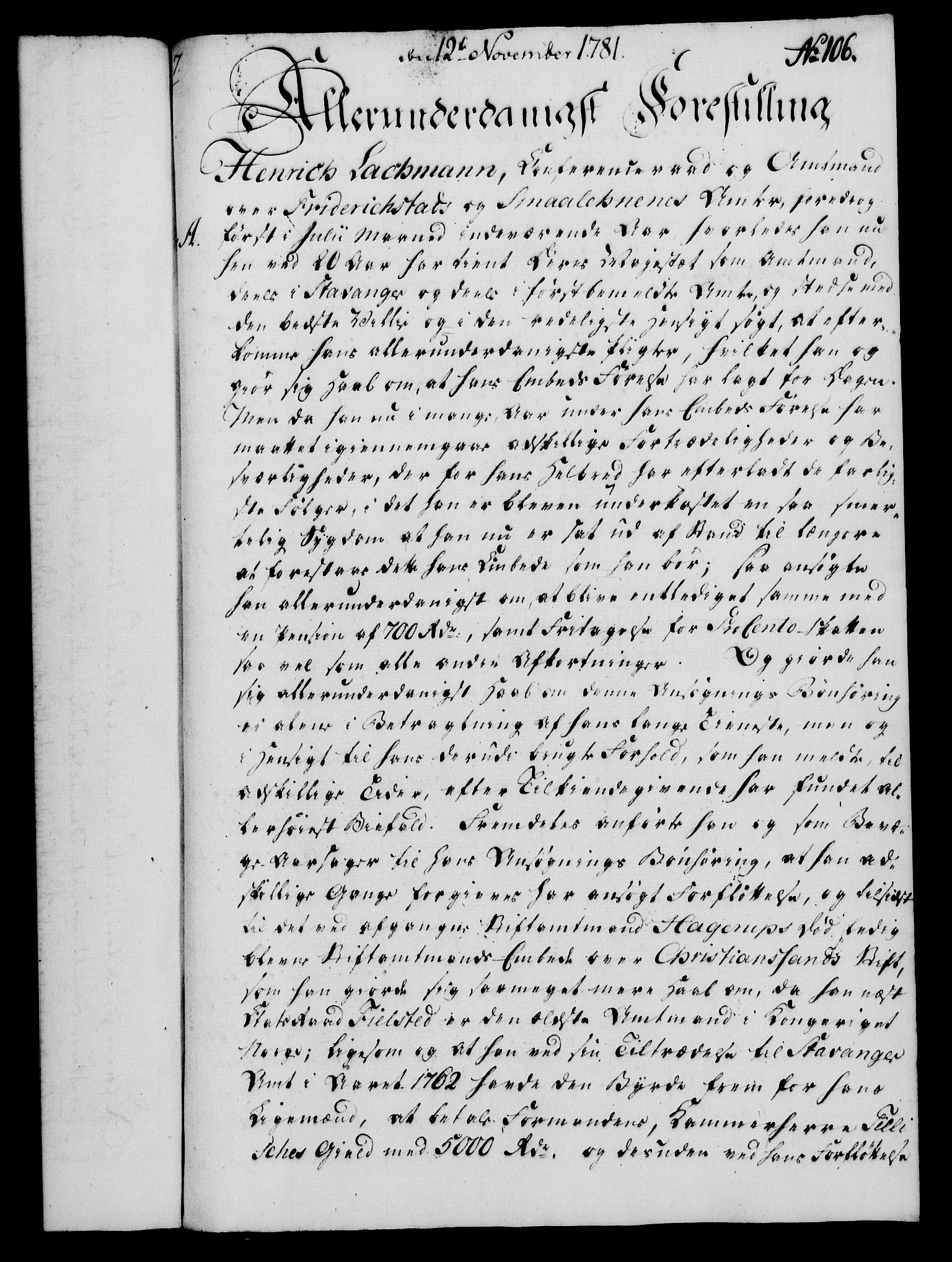 Rentekammeret, Kammerkanselliet, RA/EA-3111/G/Gf/Gfa/L0063: Norsk relasjons- og resolusjonsprotokoll (merket RK 52.63), 1781, p. 1115