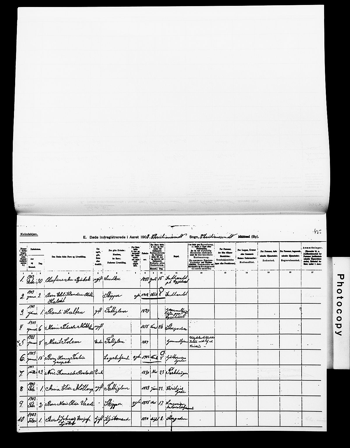 Ministerialprotokoller, klokkerbøker og fødselsregistre - Møre og Romsdal, SAT/A-1454/572/L0860: Parish register (official) no. 572D04, 1903-1916