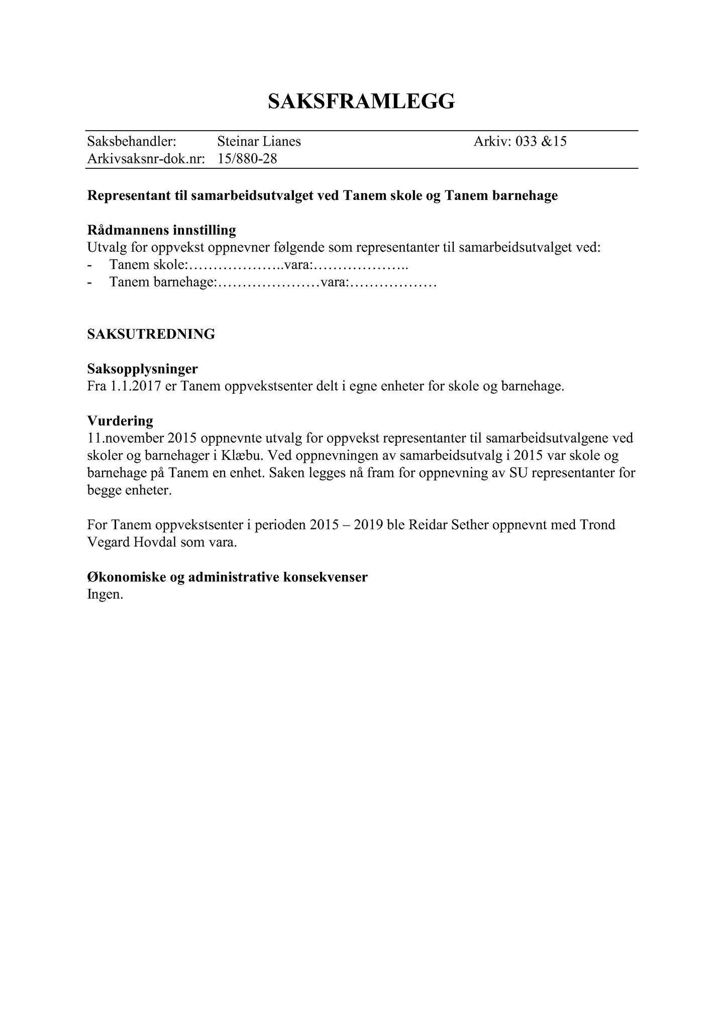 Klæbu Kommune, TRKO/KK/04-UO/L008: Utvalg for oppvekst - Møtedokumenter, 2017, p. 128