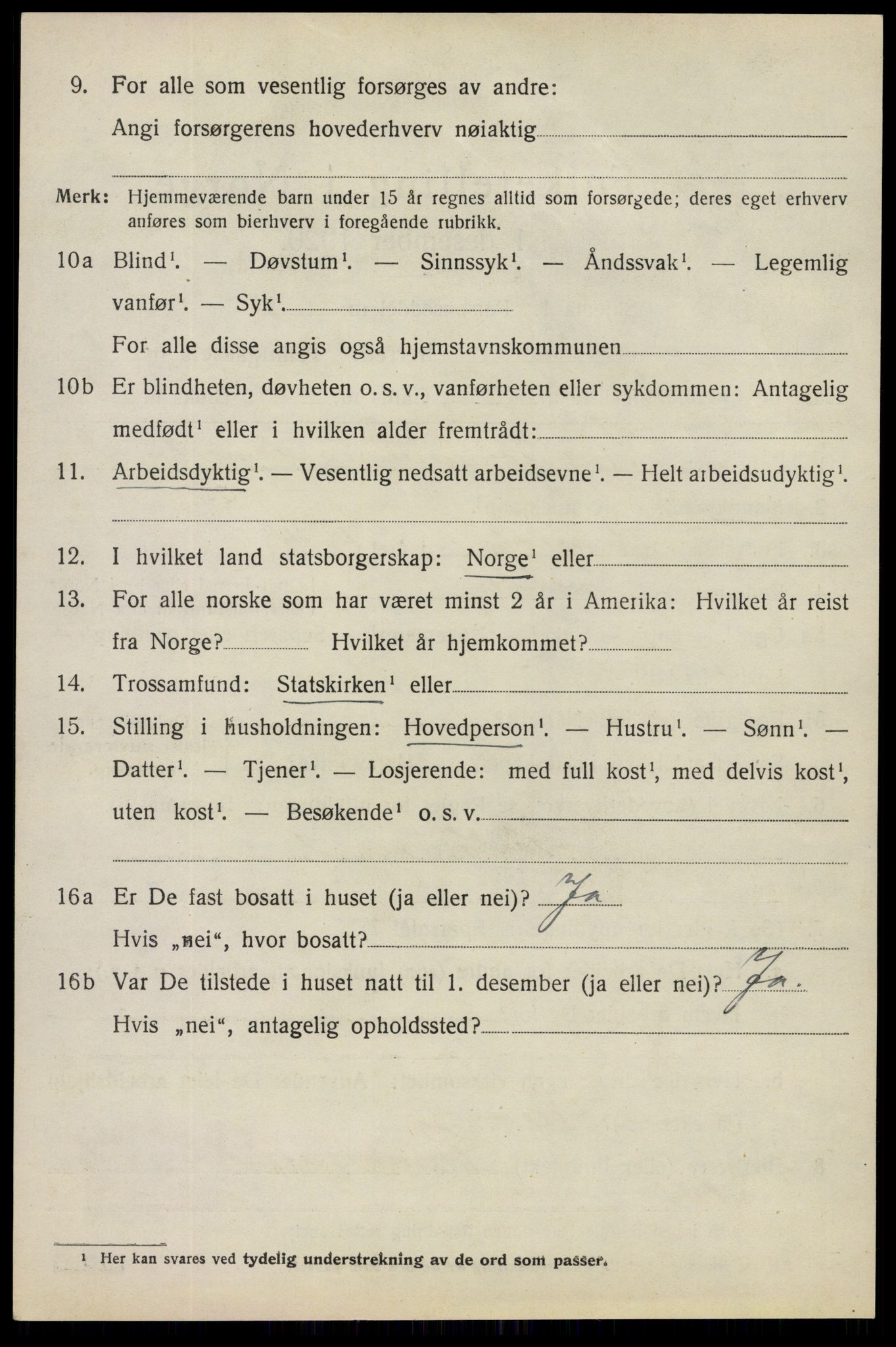 SAO, 1920 census for Spydeberg, 1920, p. 1566