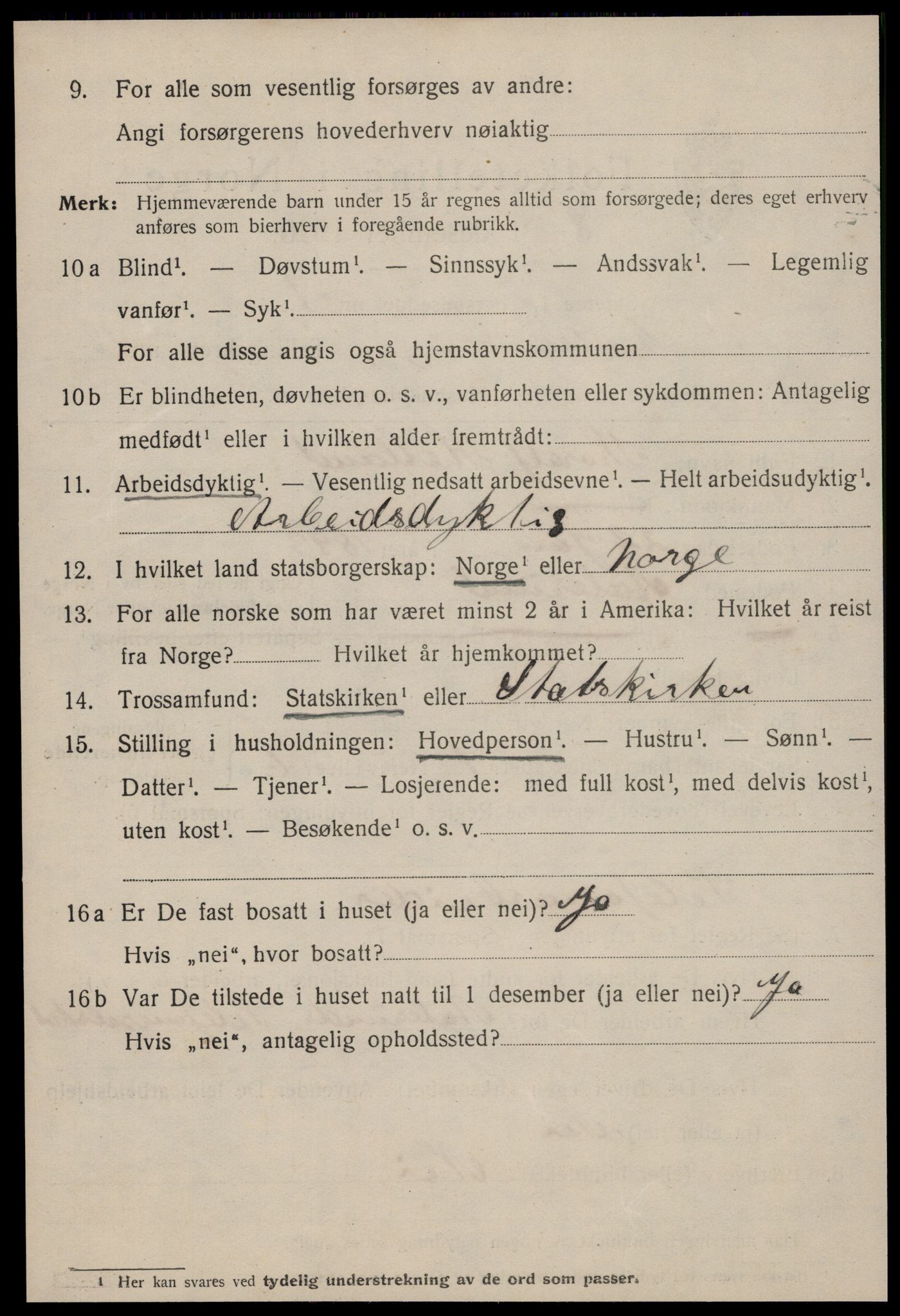 SAT, 1920 census for Ålesund, 1920, p. 34049