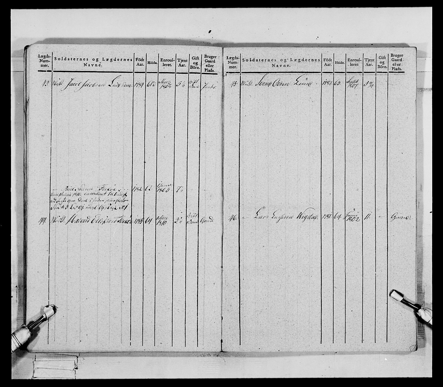 Generalitets- og kommissariatskollegiet, Det kongelige norske kommissariatskollegium, AV/RA-EA-5420/E/Eh/L0069: Opplandske gevorbne infanteriregiment, 1810-1818, p. 630