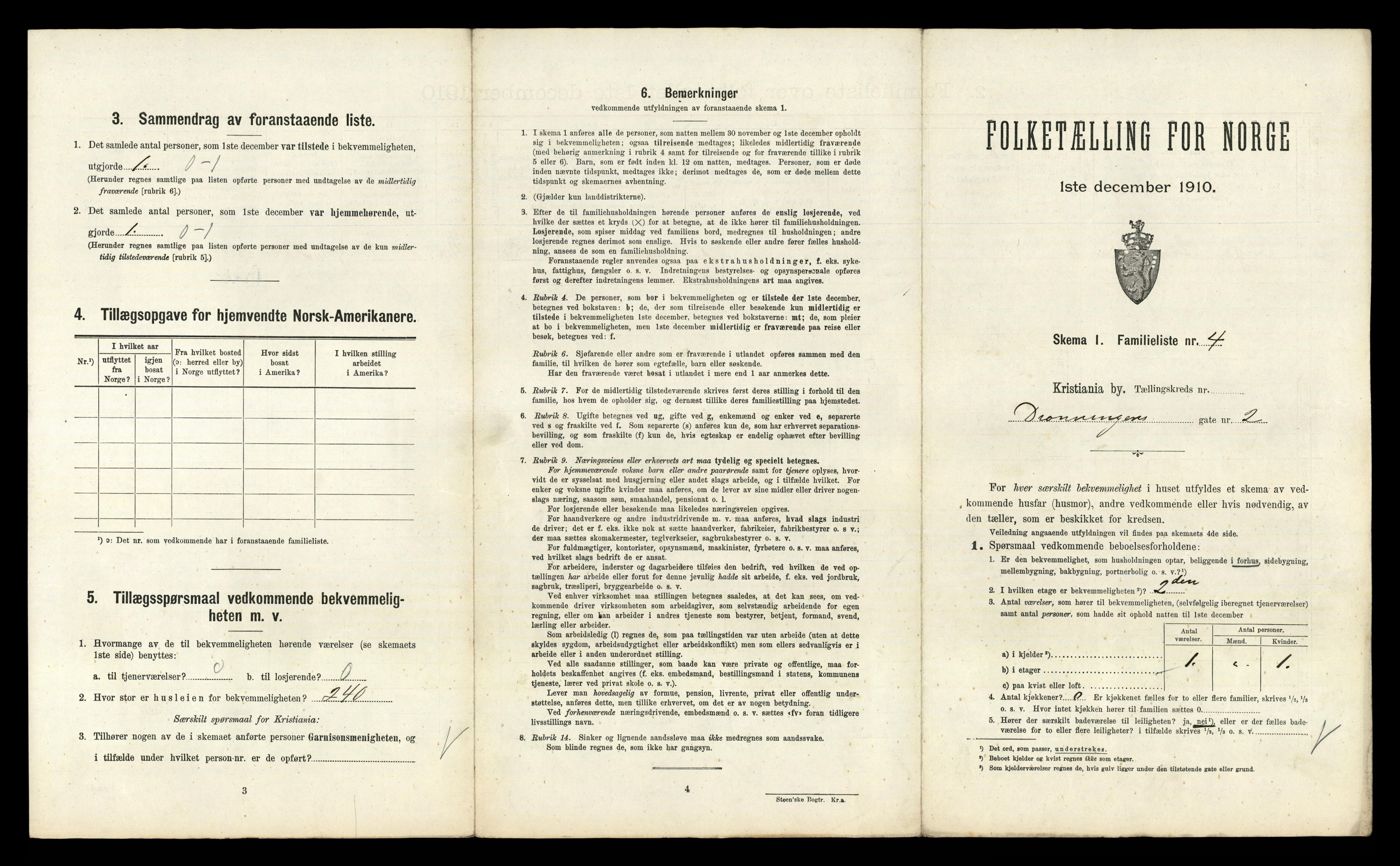 RA, 1910 census for Kristiania, 1910, p. 17683