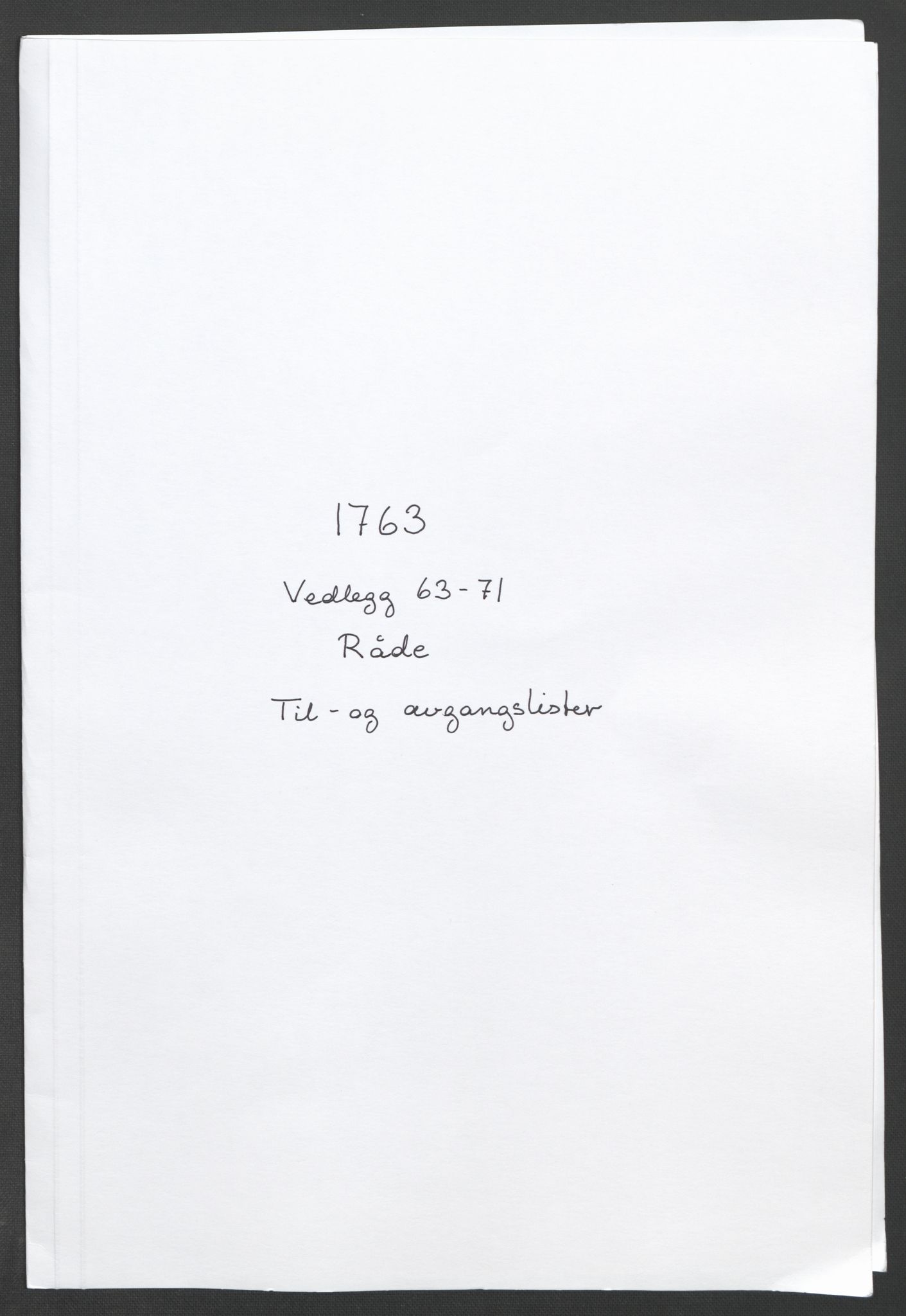 Rentekammeret inntil 1814, Reviderte regnskaper, Fogderegnskap, RA/EA-4092/R04/L0261: Ekstraskatten Moss, Onsøy, Tune, Veme og Åbygge, 1763, p. 177