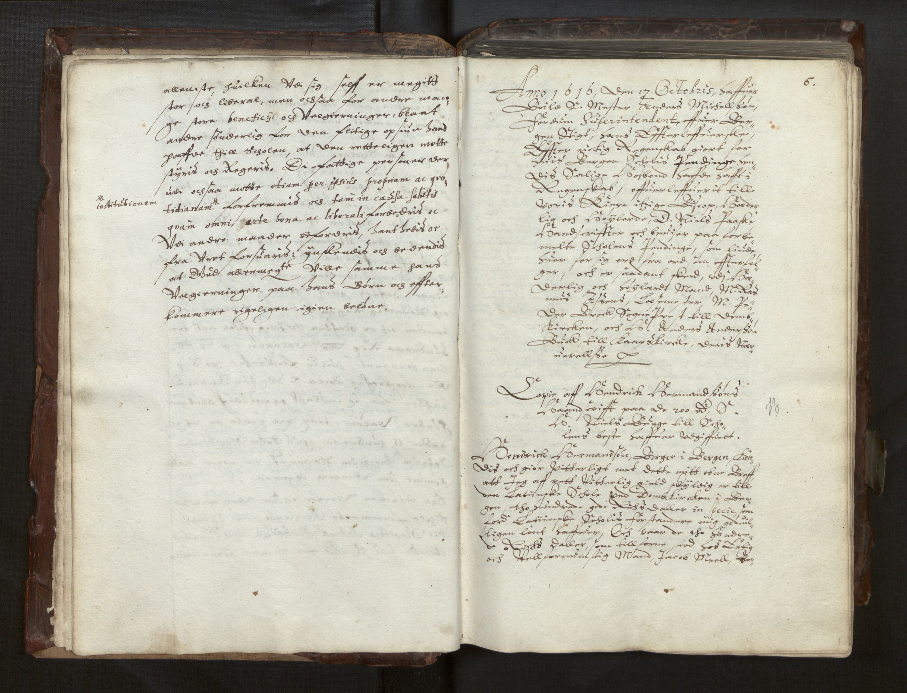 Bjørgvin biskop, AV/SAB-A-5601/Ga/L0014: Jordebøker for geistleg gods og andre rekneskapsprotokollar, 1609-1737, p. 5b-6a