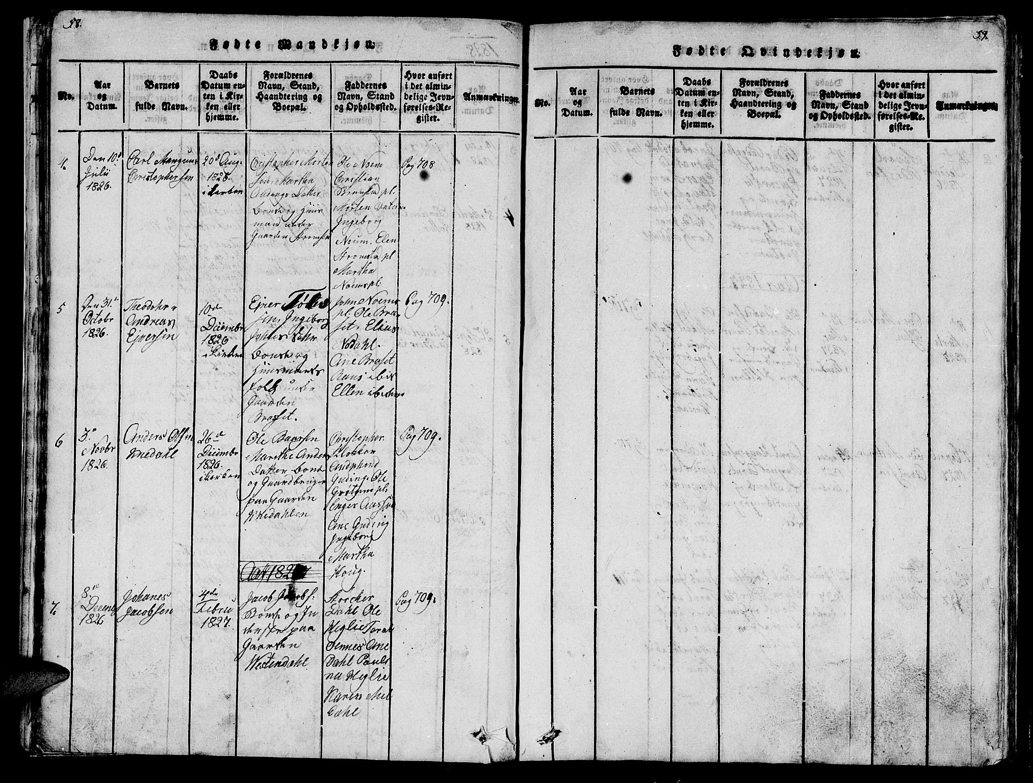 Ministerialprotokoller, klokkerbøker og fødselsregistre - Nord-Trøndelag, SAT/A-1458/747/L0459: Parish register (copy) no. 747C01, 1816-1842, p. 58-59