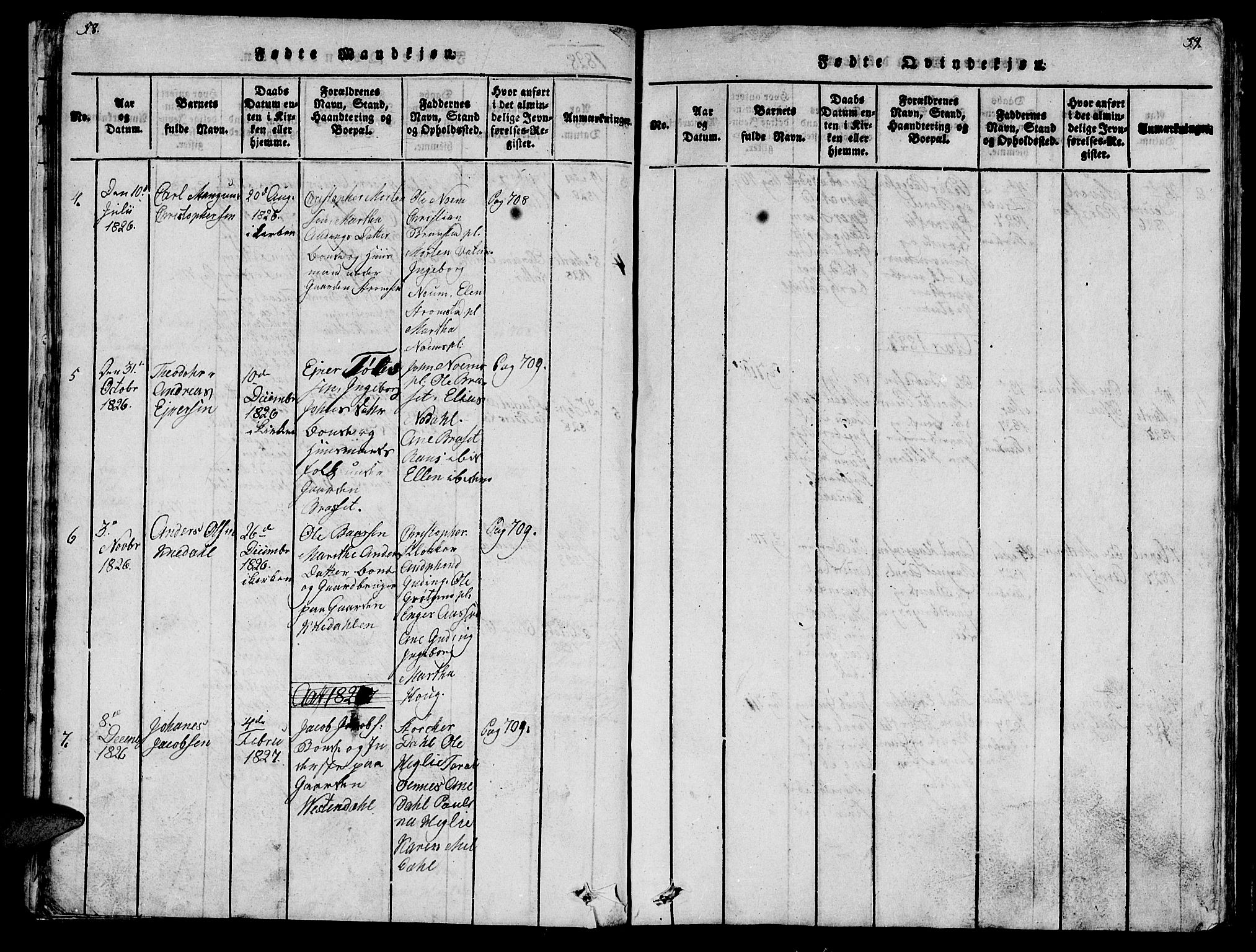 Ministerialprotokoller, klokkerbøker og fødselsregistre - Nord-Trøndelag, AV/SAT-A-1458/747/L0459: Parish register (copy) no. 747C01, 1816-1842, p. 58-59