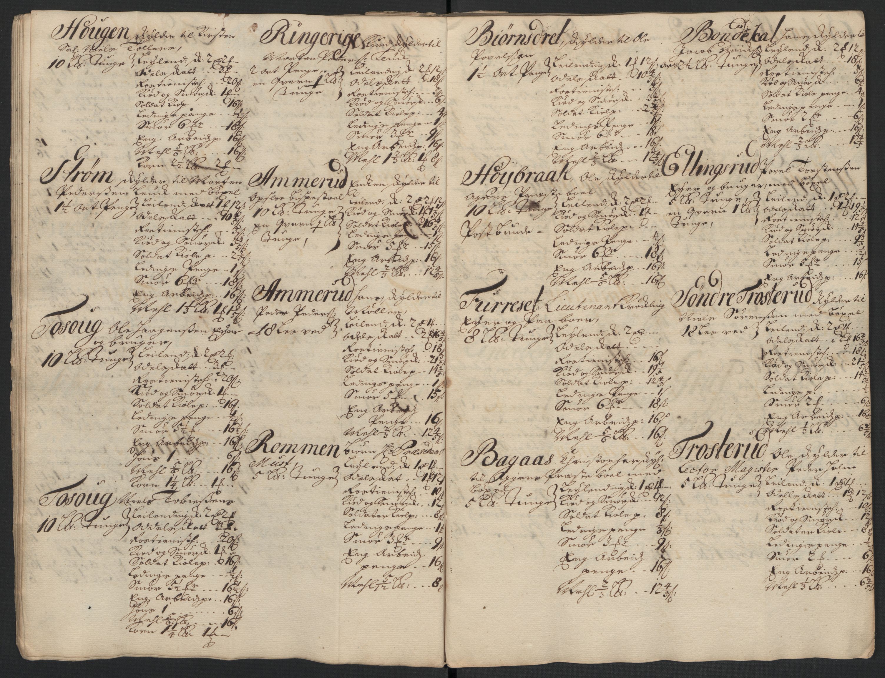 Rentekammeret inntil 1814, Reviderte regnskaper, Fogderegnskap, AV/RA-EA-4092/R10/L0440: Fogderegnskap Aker og Follo, 1696-1697, p. 274