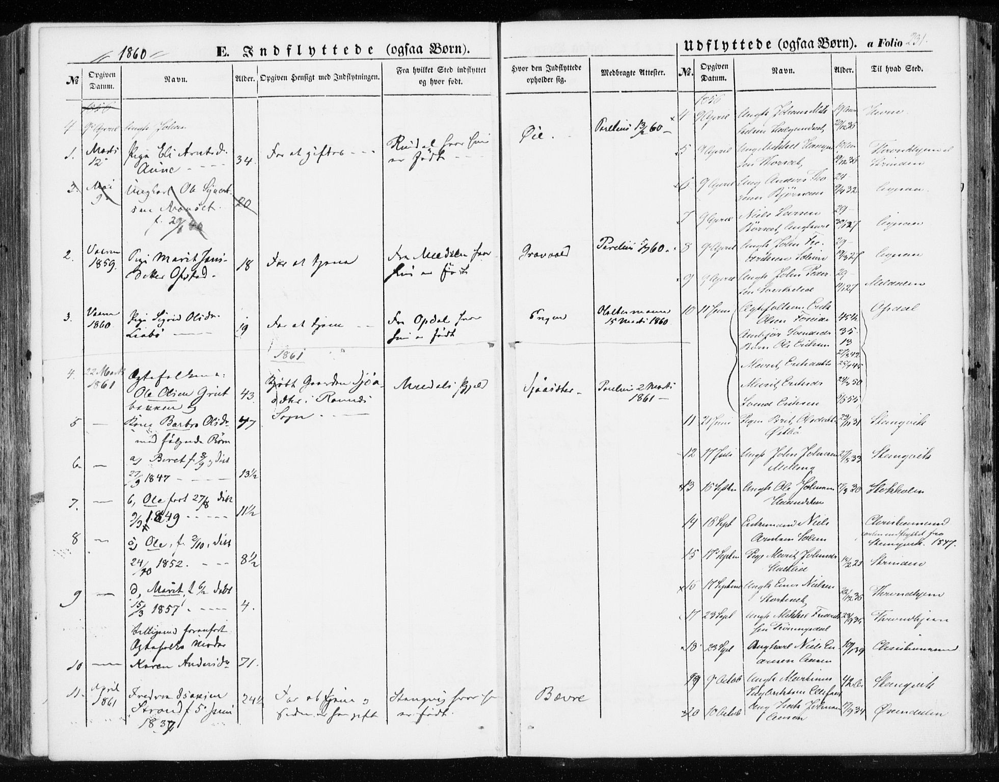 Ministerialprotokoller, klokkerbøker og fødselsregistre - Møre og Romsdal, SAT/A-1454/595/L1044: Parish register (official) no. 595A06, 1852-1863, p. 231