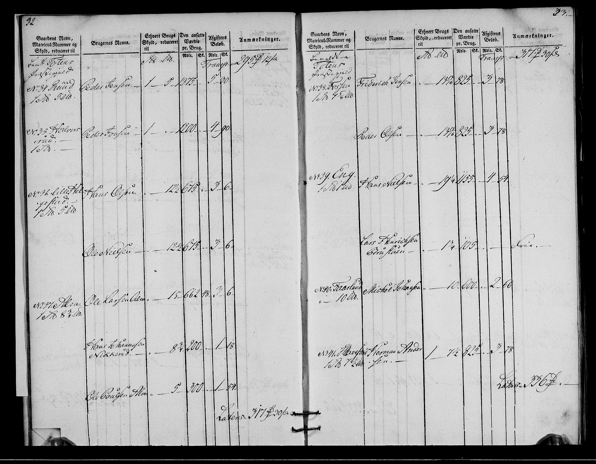 Rentekammeret inntil 1814, Realistisk ordnet avdeling, AV/RA-EA-4070/N/Ne/Nea/L0037: Toten fogderi. Oppebørselsregister, 1803-1804, p. 19