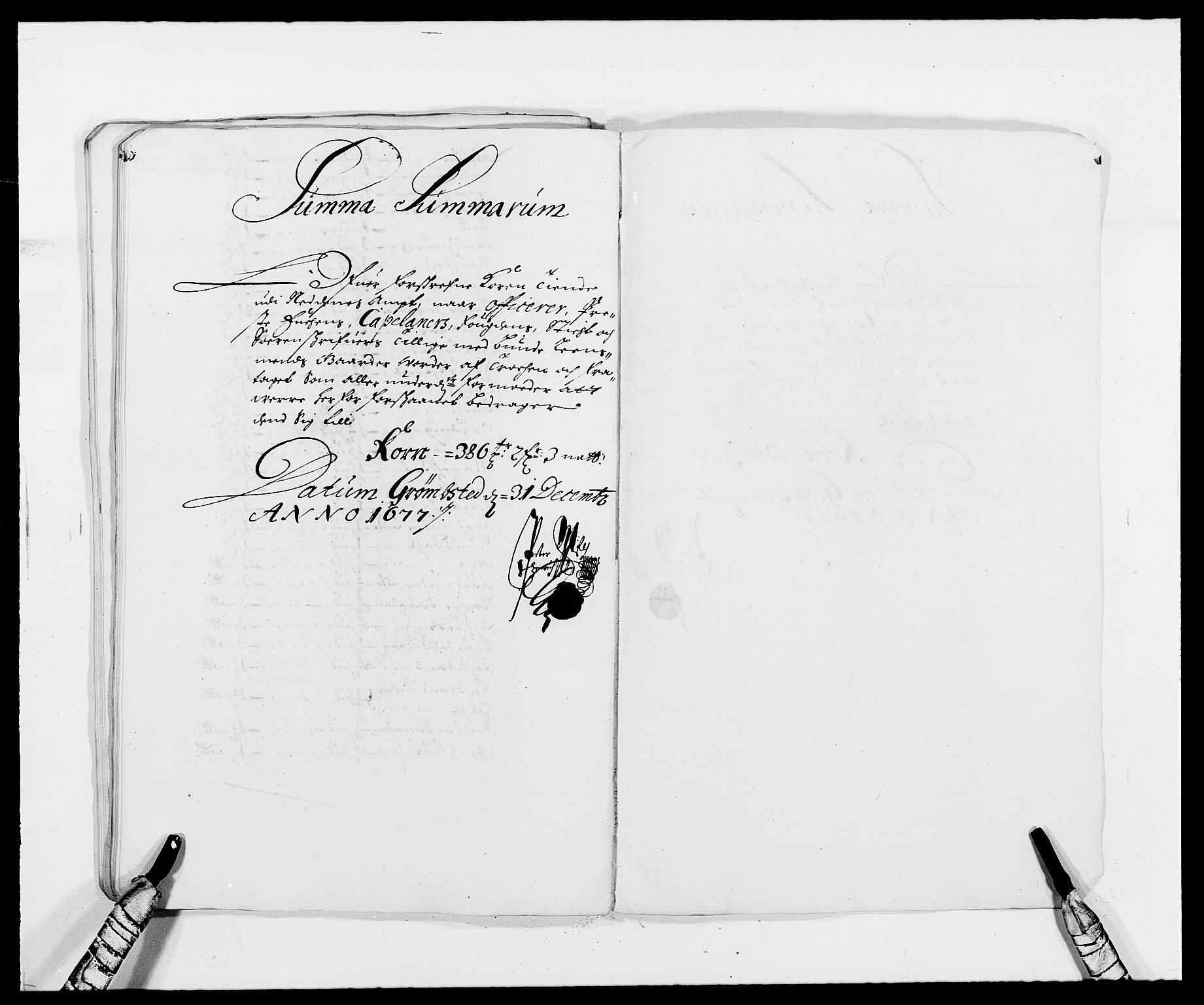 Rentekammeret inntil 1814, Reviderte regnskaper, Fogderegnskap, RA/EA-4092/R39/L2302: Fogderegnskap Nedenes, 1677-1678, p. 92