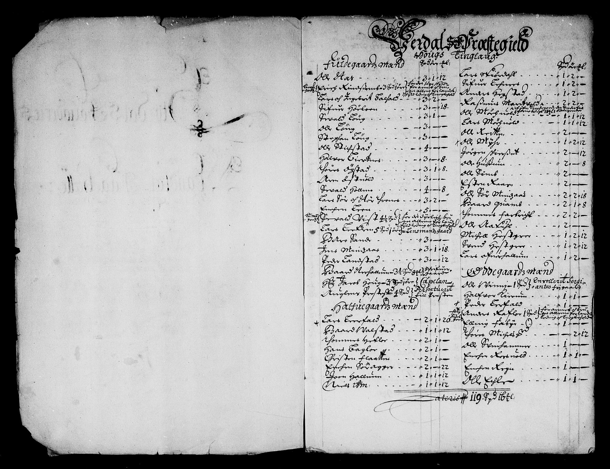 Rentekammeret inntil 1814, Reviderte regnskaper, Stiftamtstueregnskaper, Trondheim stiftamt og Nordland amt, AV/RA-EA-6044/R/Re/L0054: Trondheim stiftamt og Nordland amt, 1679