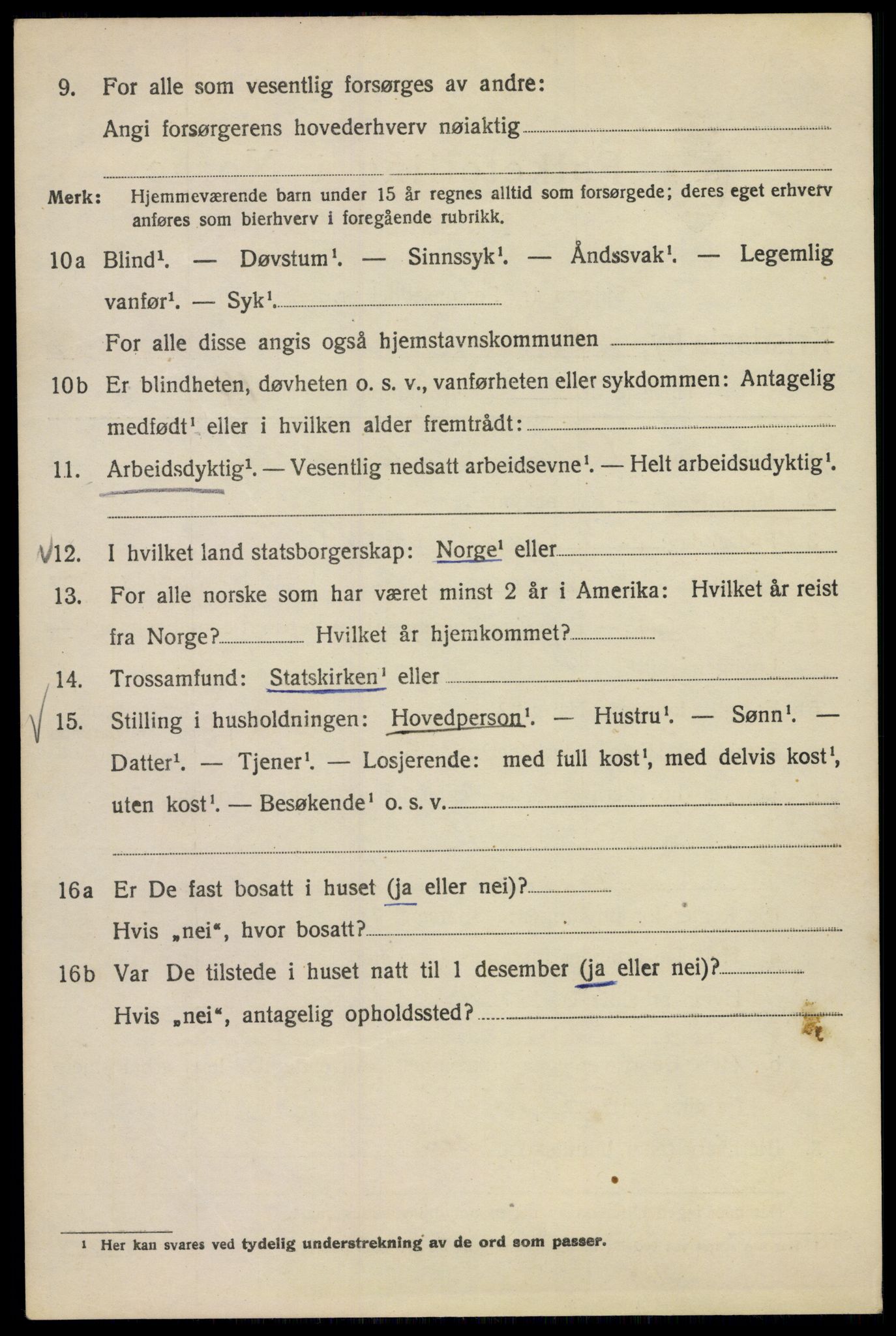 SAO, 1920 census for Kristiania, 1920, p. 539262