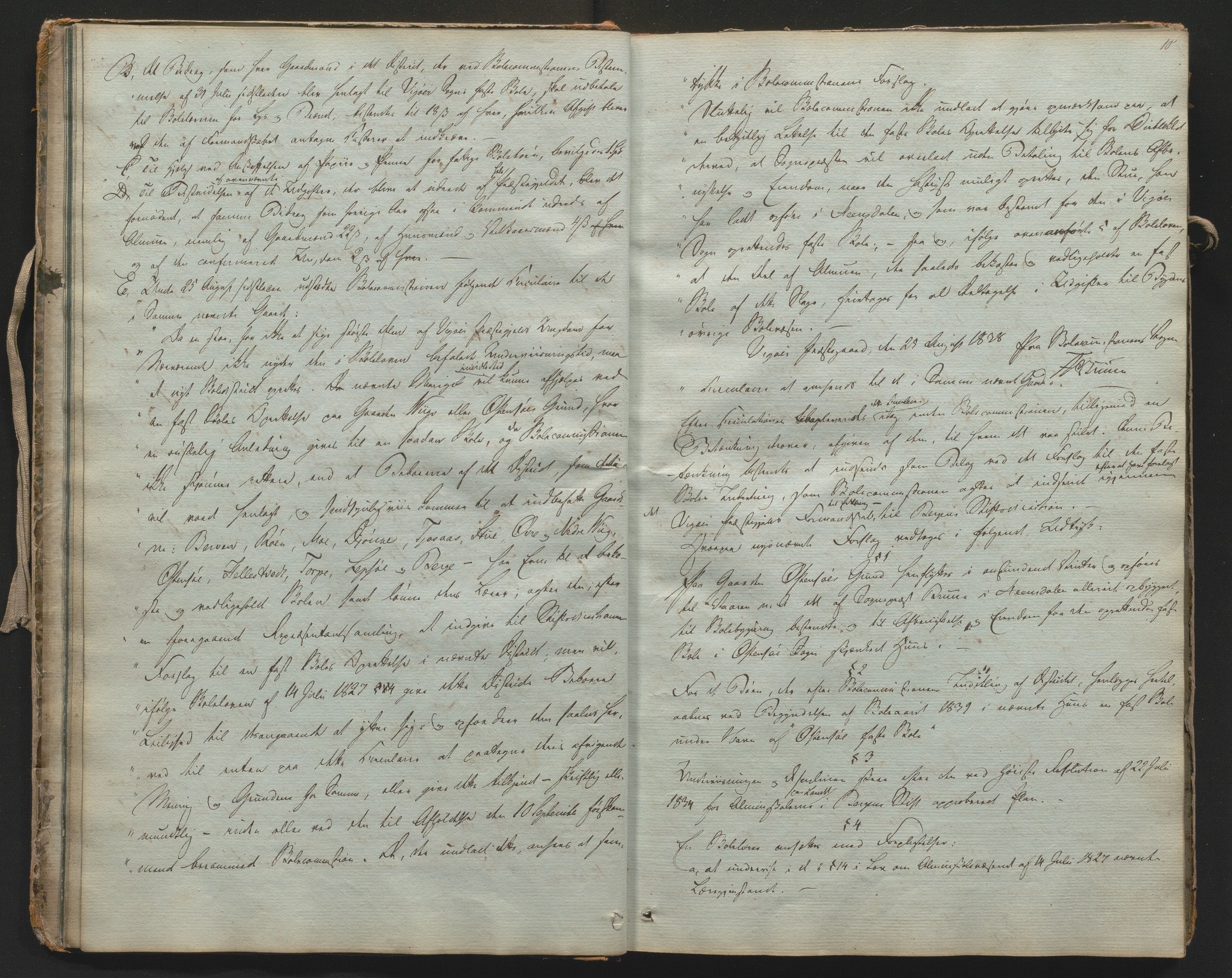 Kvam sokneprestembete, AV/SAB-A-76201/J/Jb/Jba/L0001: Forhandlingsprotokoll Vikør skulekommisjon, 1828-1875
