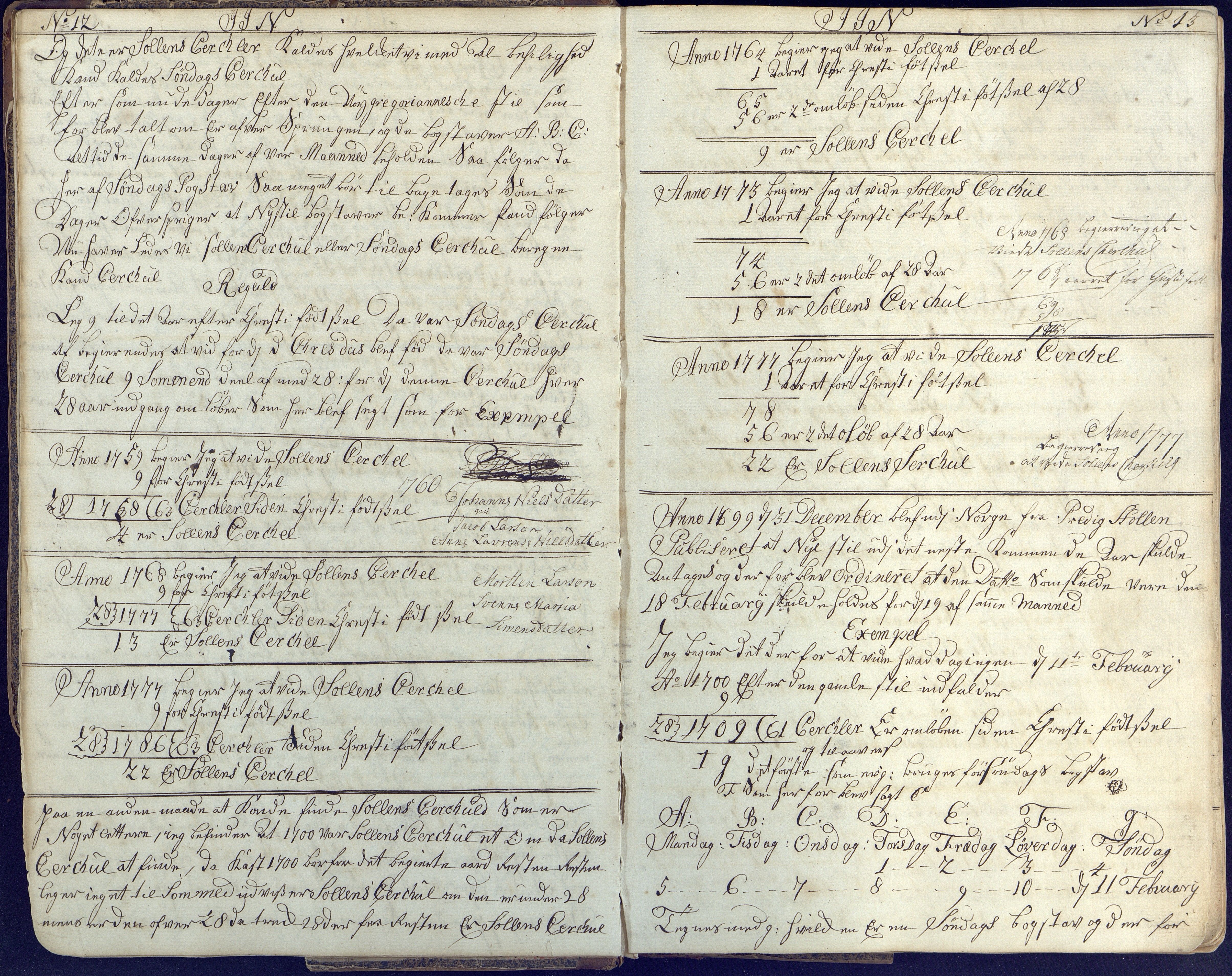 Fartøysarkivet, AAKS/PA-1934/F/L0176/0005: Flere fartøy (se mappenivå) / Ingeborg Maria (snov), 1766-1768, p. 12-13